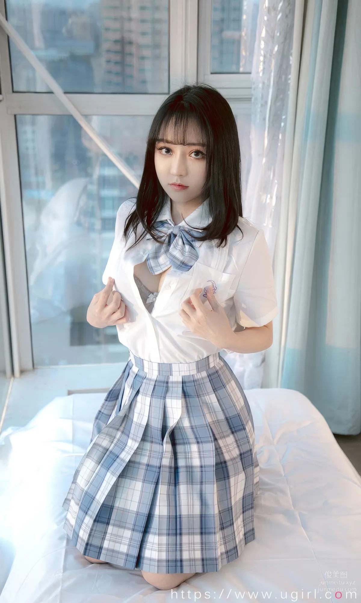 [Ugirls] Ai Youwu No.2929 Bai Yi ada Fragrant Plaid Skirt [35P] photo 10