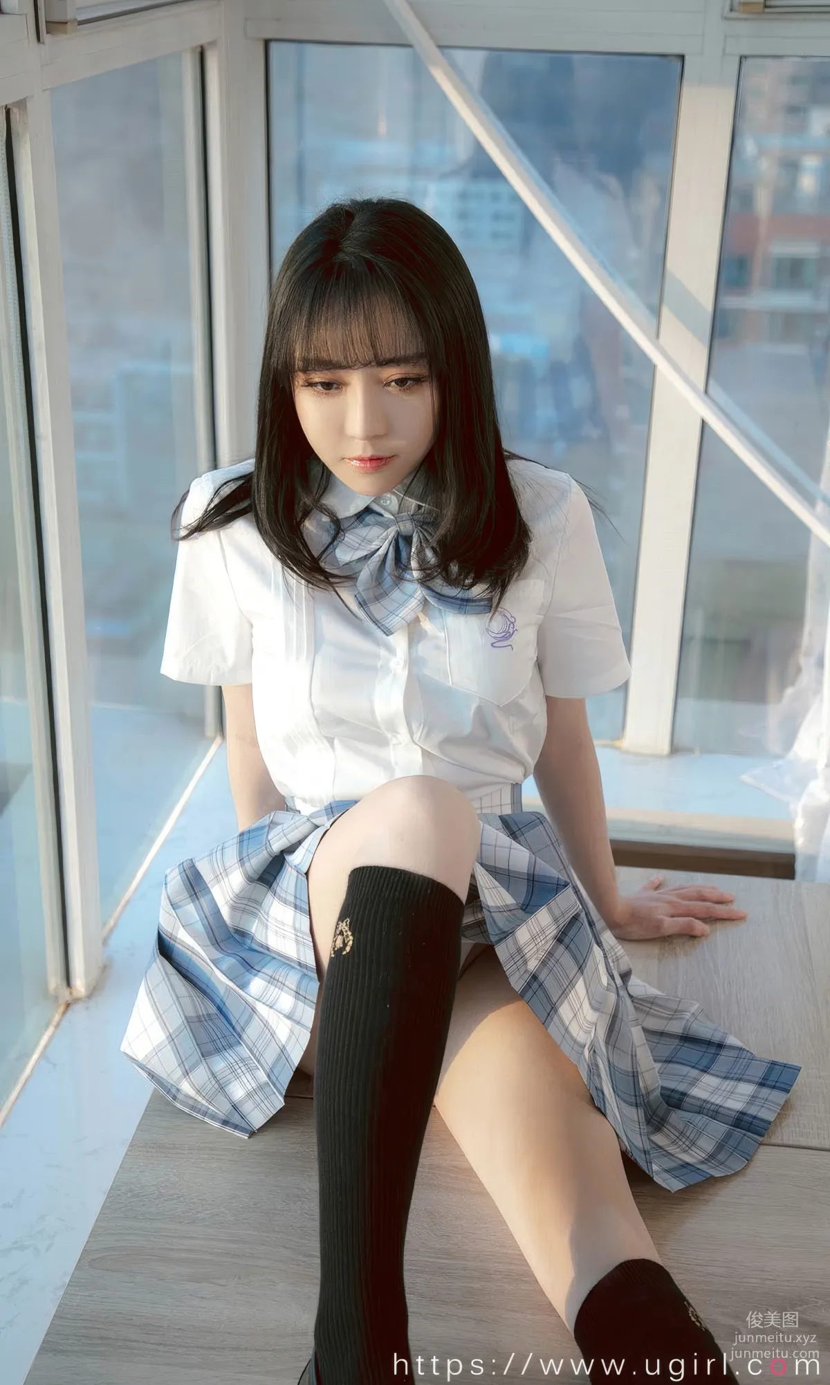 [Ugirls] Ai Youwu No.2929 Bai Yi ada Fragrant Plaid Skirt [35P] photo 12