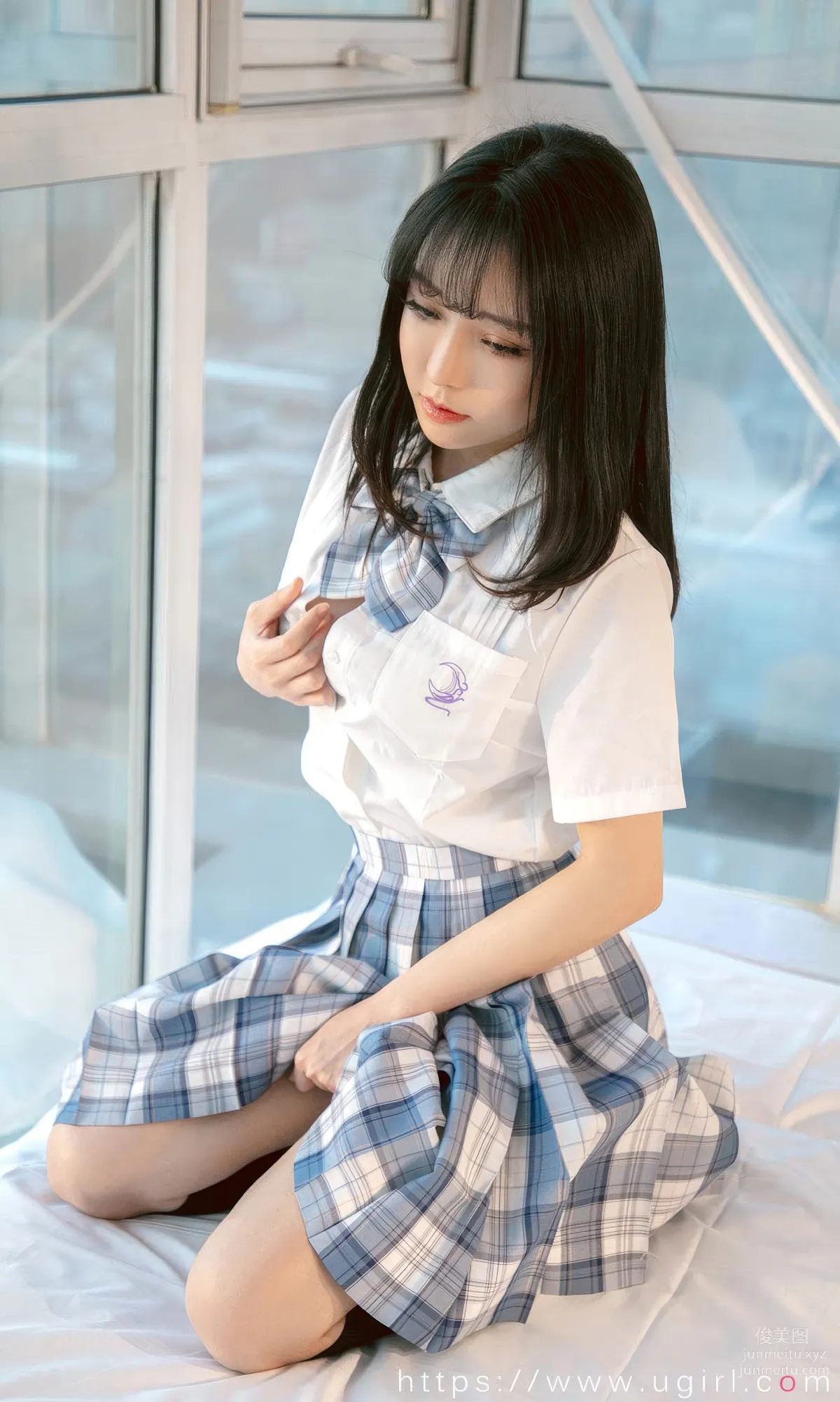 [Ugirls] Ai Youwu No.2929 Bai Yi ada Fragrant Plaid Skirt [35P] photo 18