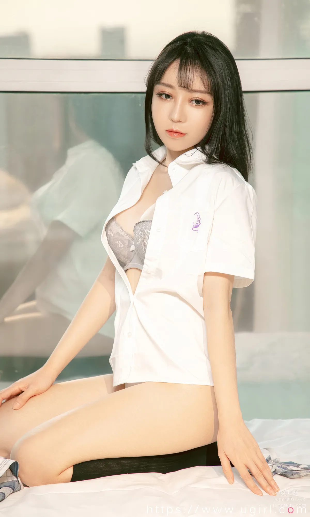 [Ugirls] Ai Youwu No.2929 Bai Yi ada Fragrant Plaid Skirt [35P] photo 21