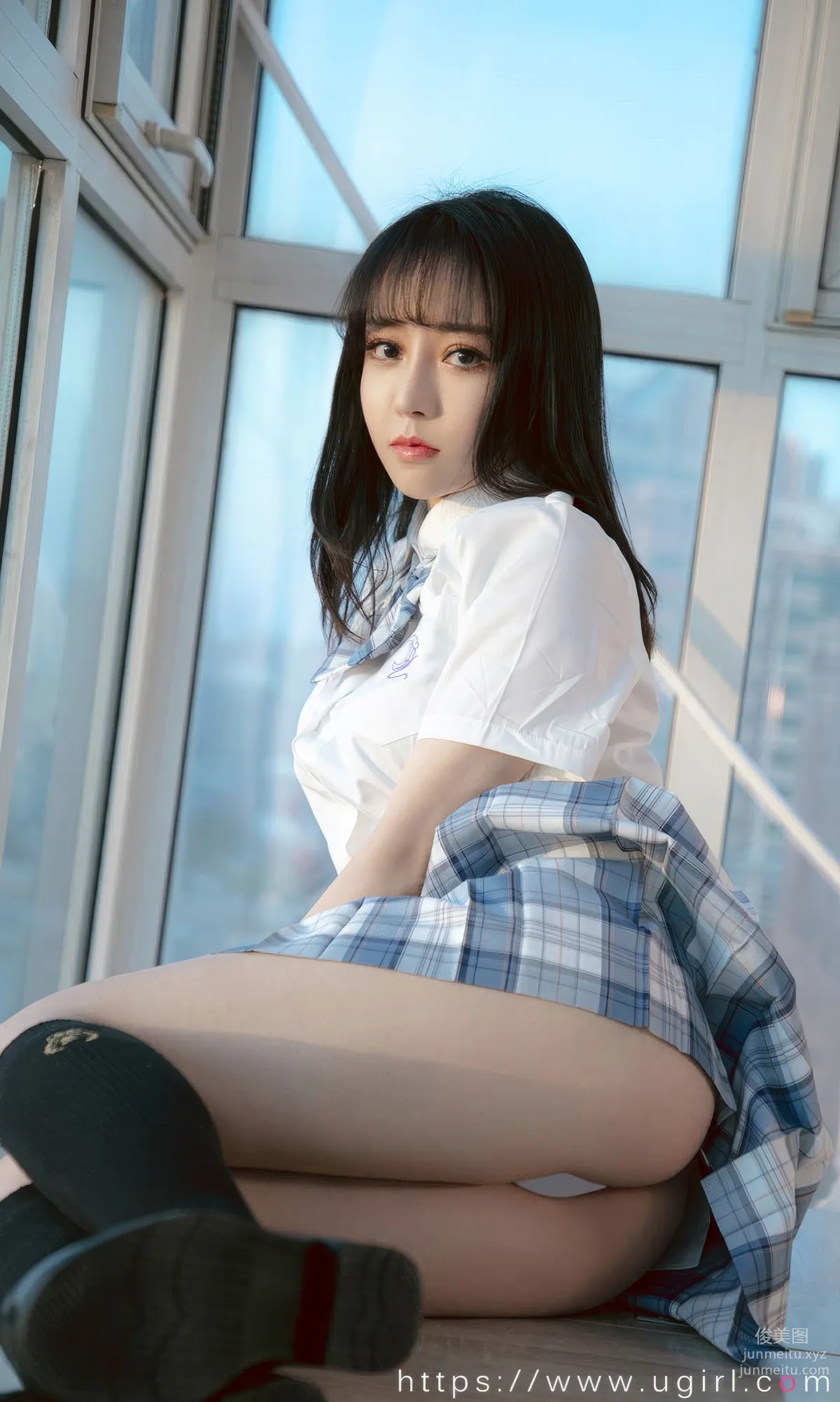 [Ugirls] Ai Youwu No.2929 Bai Yi ada Fragrant Plaid Skirt [35P] photo 24