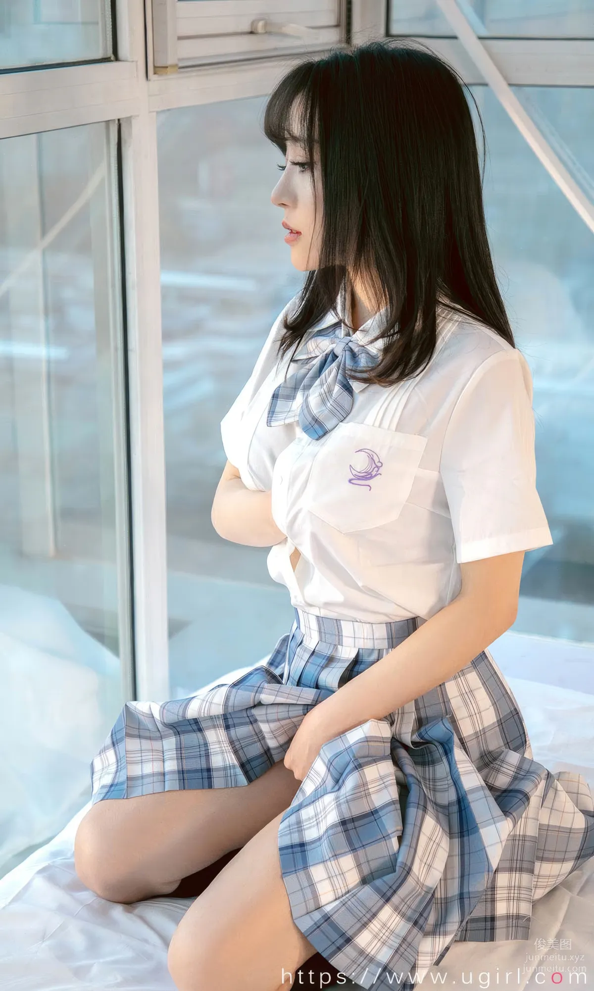 [Ugirls] Ai Youwu No.2929 Bai Yi ada Fragrant Plaid Skirt [35P] photo 26