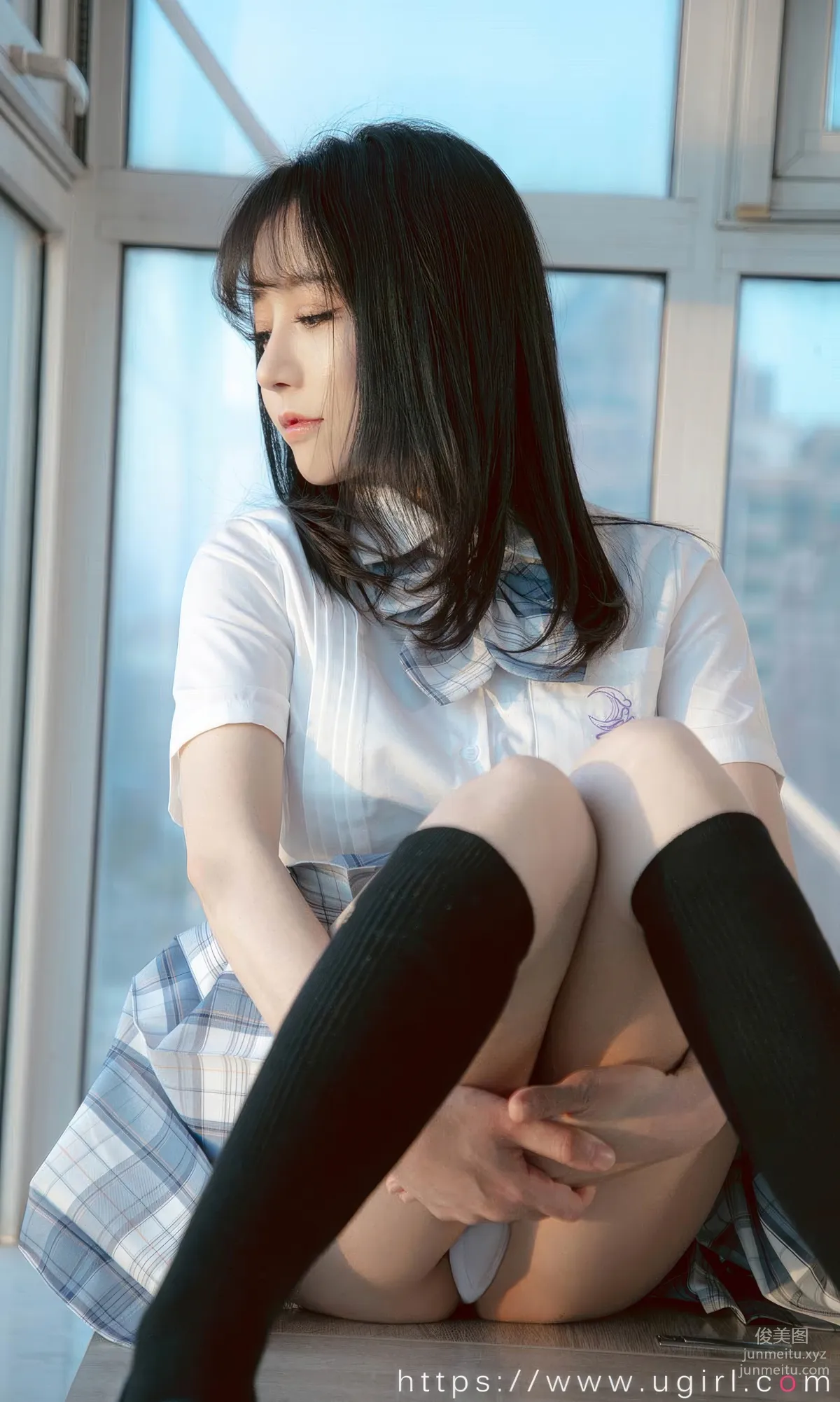 [Ugirls] Ai Youwu No.2929 Bai Yi ada Fragrant Plaid Skirt [35P] photo 35