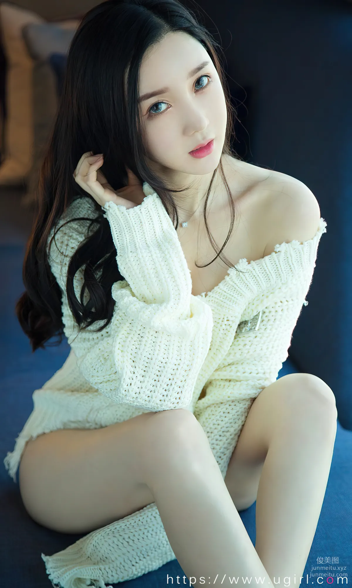 [Ugiris] 2023 NO.2755 White Sweater Xia Mei [35P] photo 12