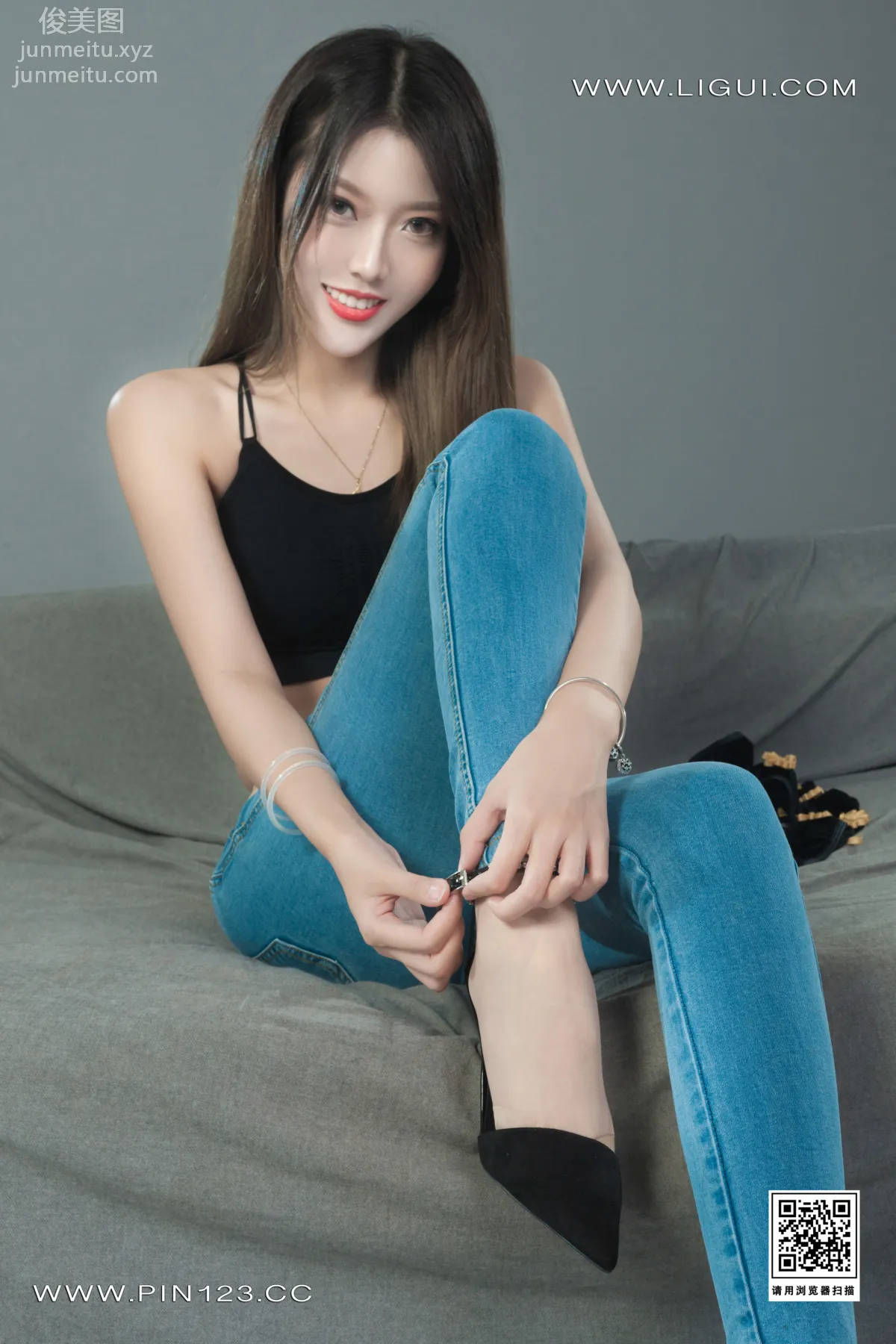 [Ligui] 2022.06.20 Fragrant Stockings Beauty Zhong Qing photo 76