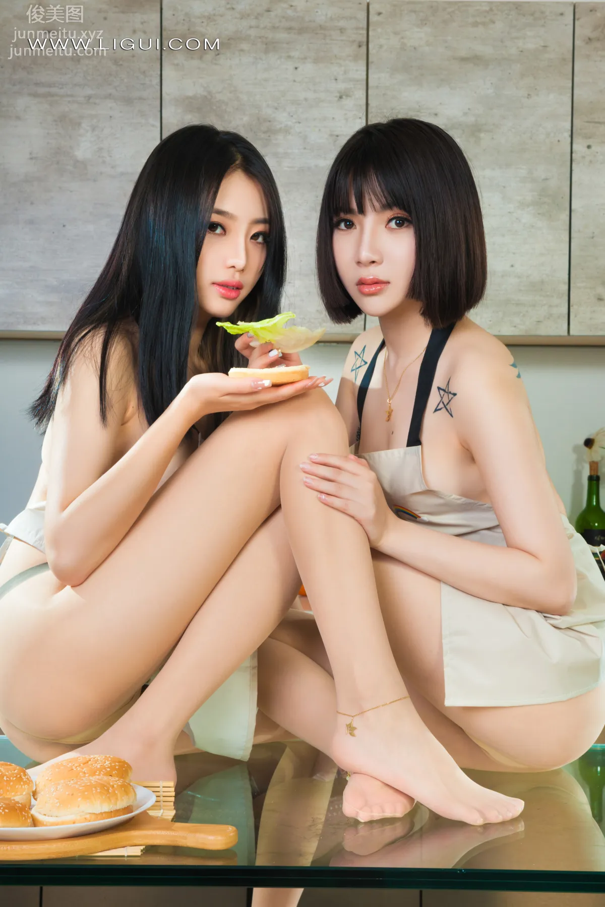 [Ligui麗櫃]2022.03.18 《蓮食記-超級漢堡》小智賢&小七 21