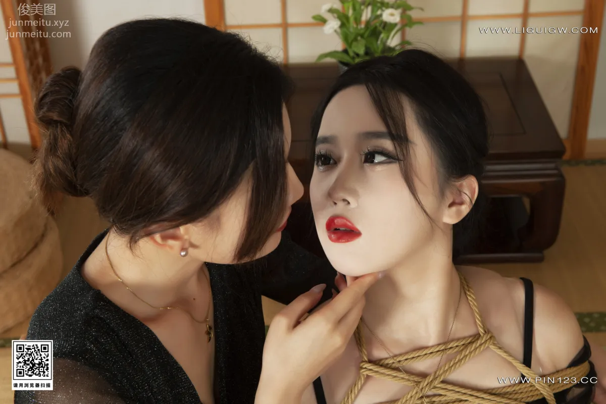 [Ligui] 2023.08.21 Qixi Love Knot Tian Tian & Qiqi photo 6