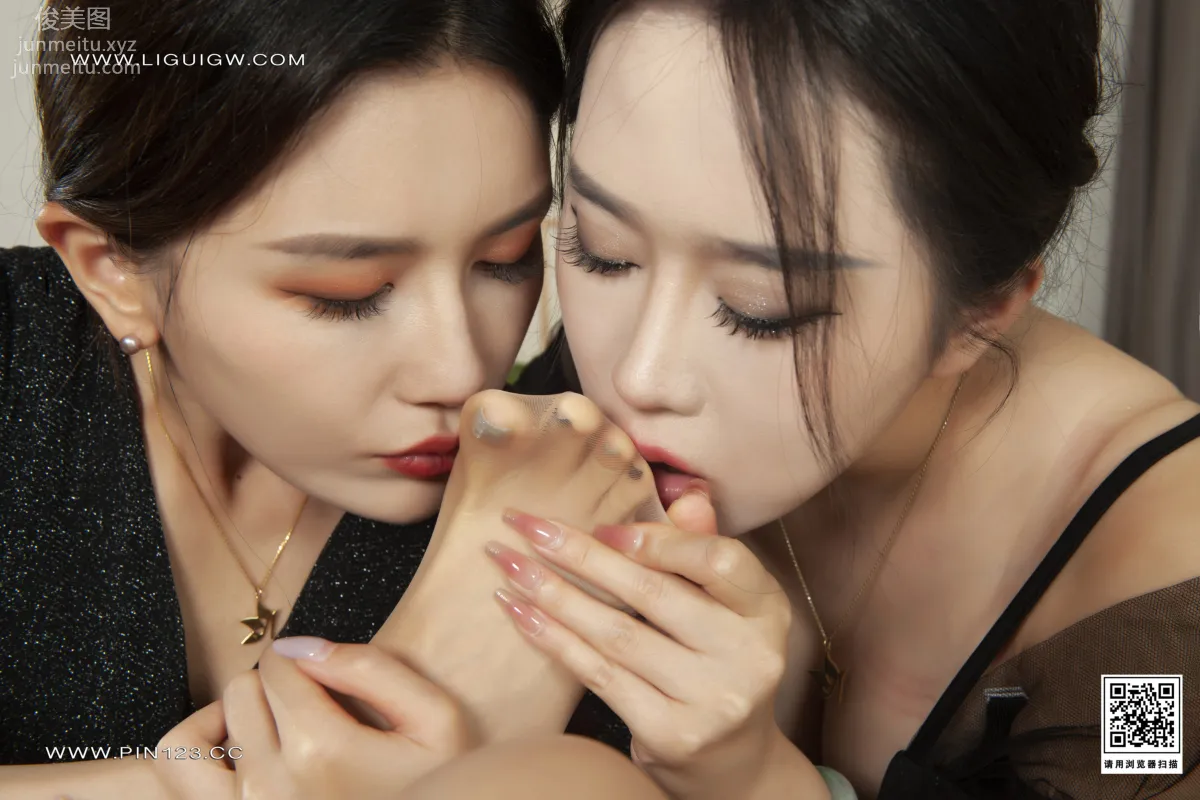 [Ligui] 2023.08.21 Qixi Love Knot Tian Tian & Qiqi photo 41