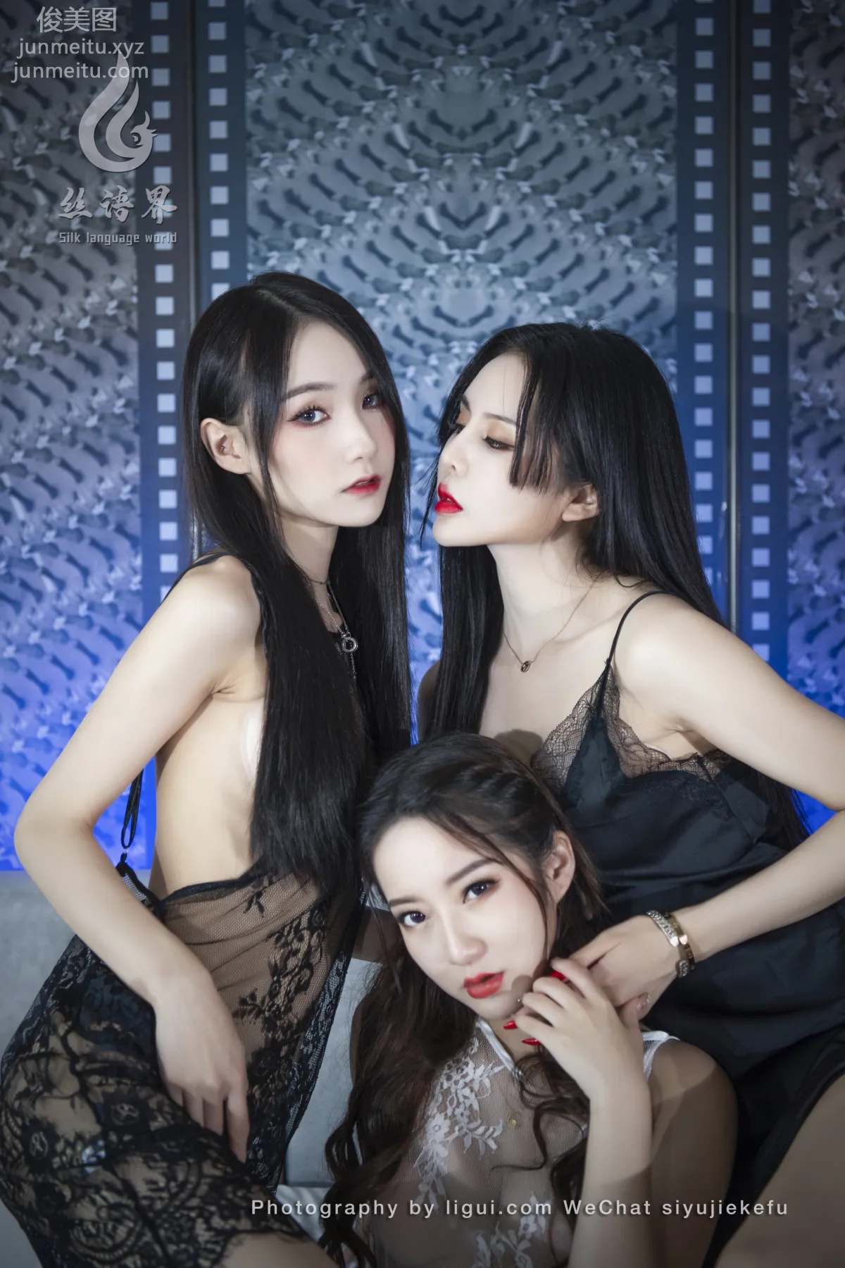 [Ligui] 2023.01.25 Three Lives Joy Xin Xin & Xi Xi & Liang Liang photo 12