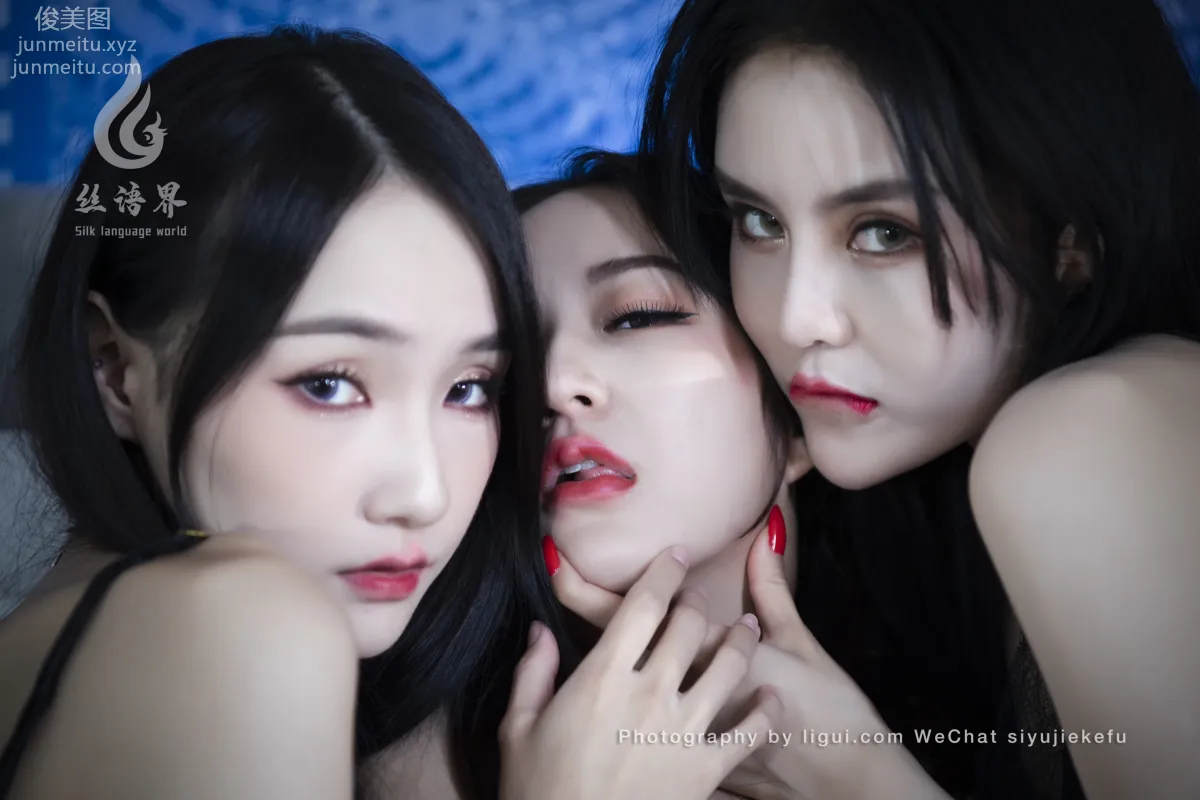 [Ligui] 2023.01.25 Three Lives Joy Xin Xin & Xi Xi & Liang Liang photo 80