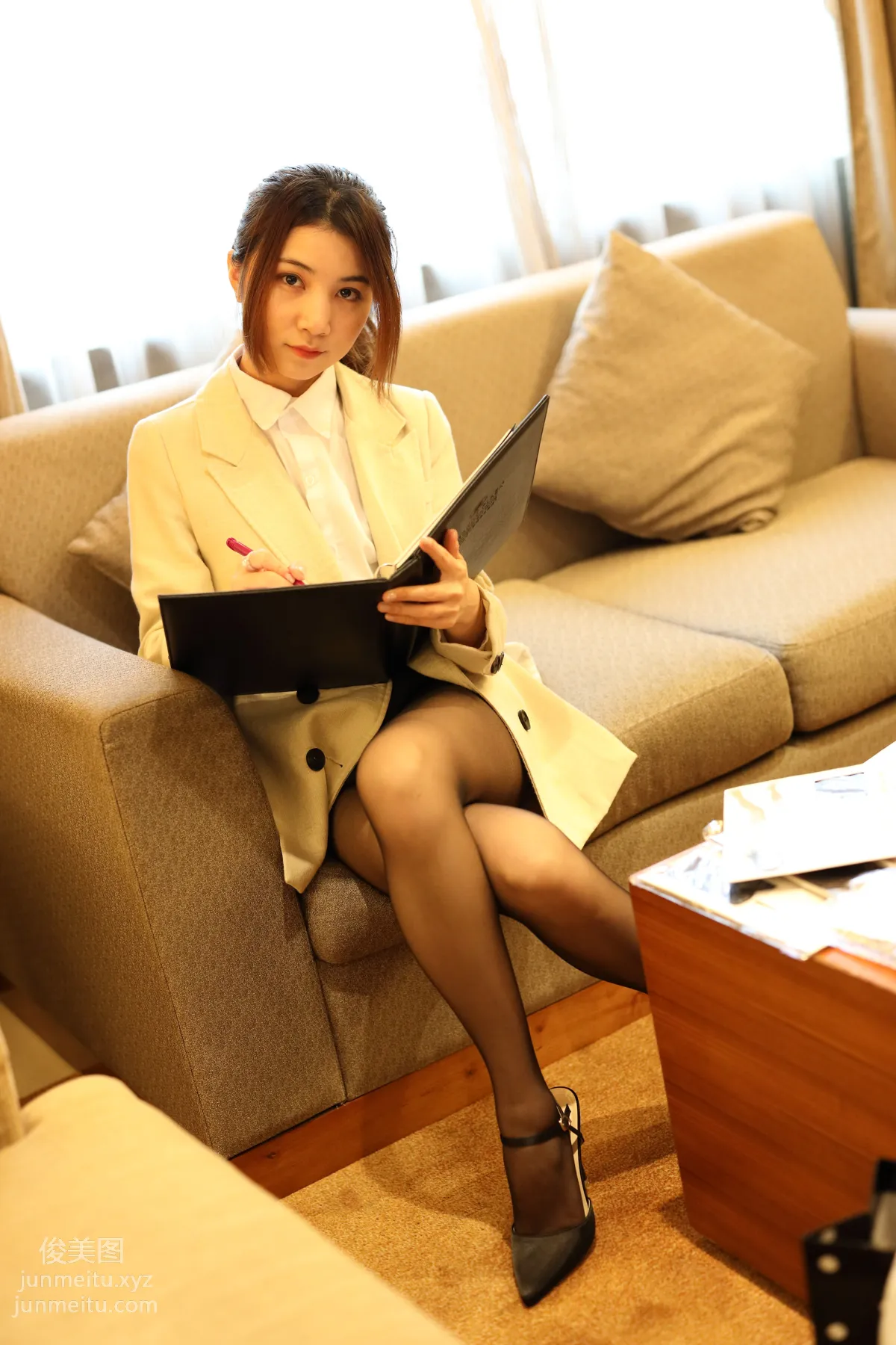 Mojing Street NO.176, Hui Hui Model Shoot, Stockings Investigator [274P] photo 41