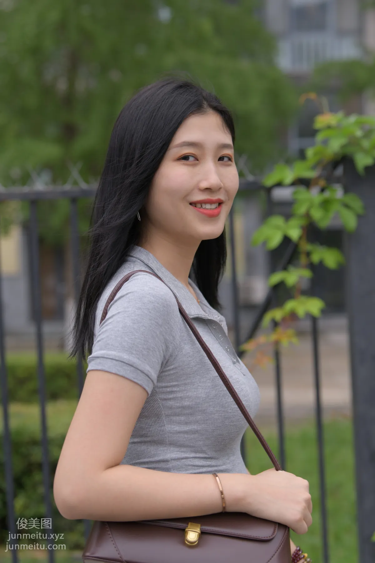 Mojing Street NO.169, A Deer Photography, Denim Short Skirt Beauty [233P] photo 9