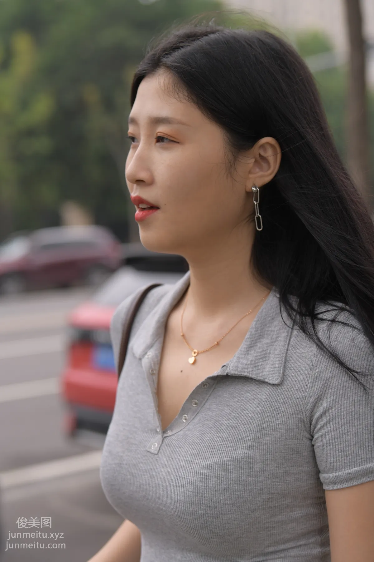 Mojing Street NO.169, A Deer Photography, Denim Short Skirt Beauty [233P] photo 16