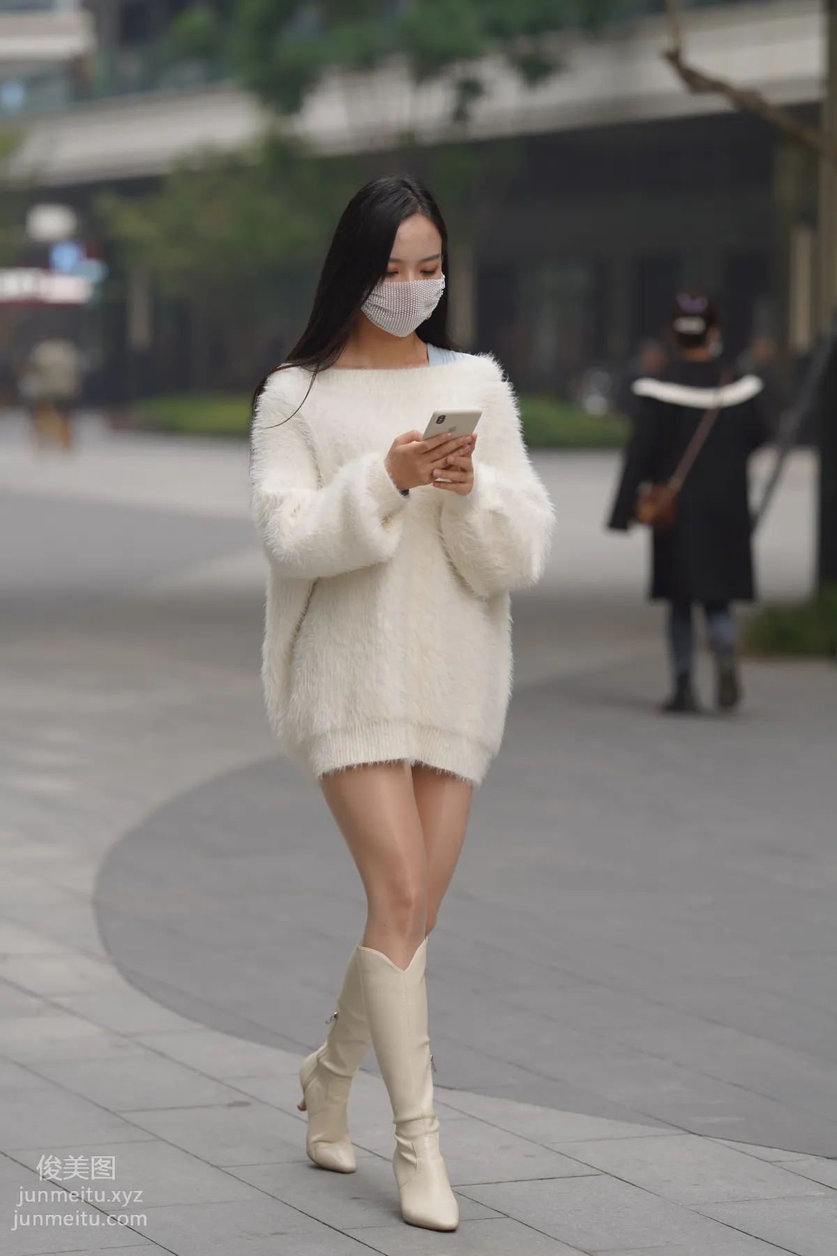 Mojing Street NO.170, Kane Street Photography, Denim Skirt Girl [302P] photo 6