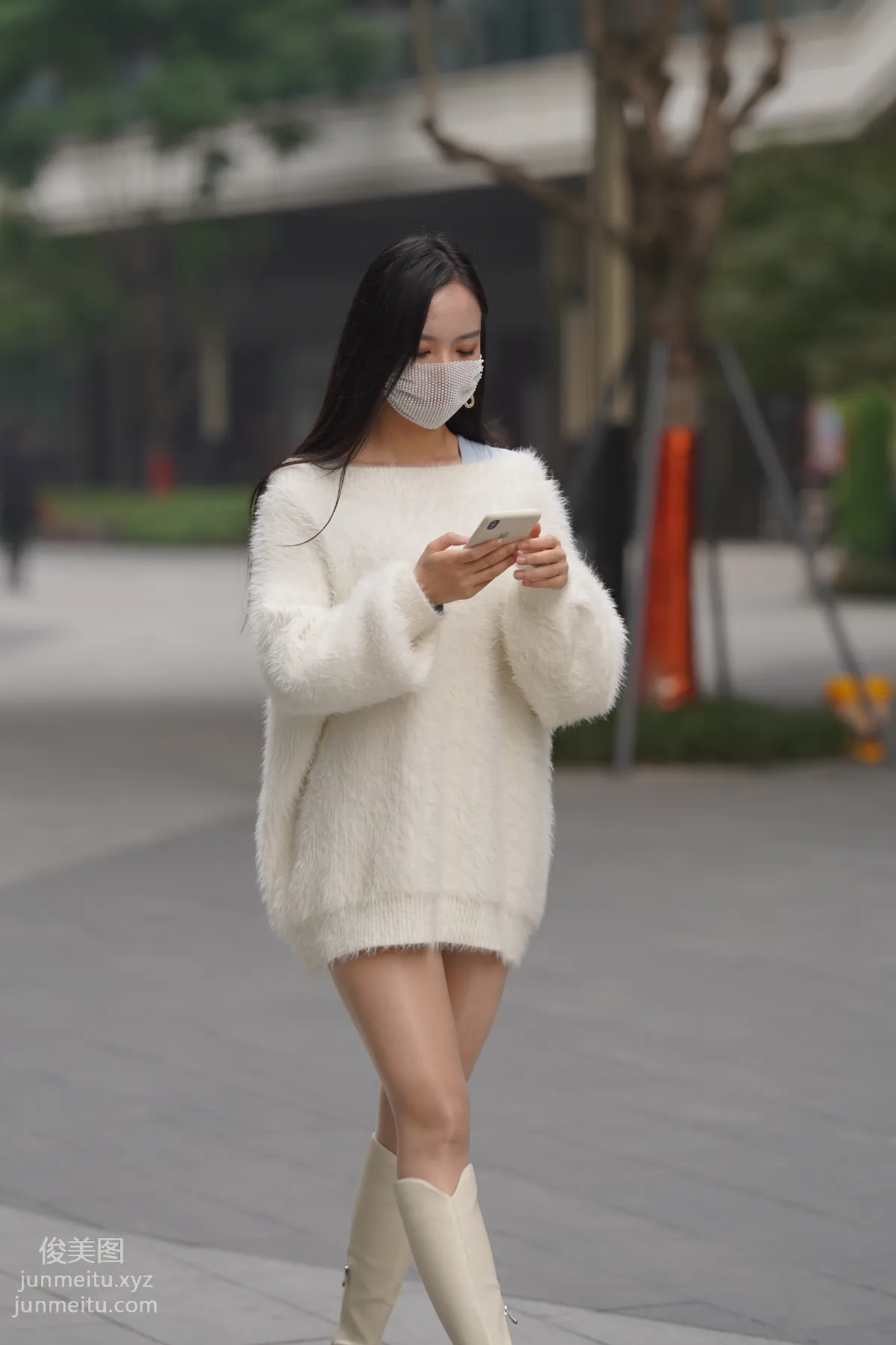 Mojing Street NO.170, Kane Street Photography, Denim Skirt Girl [302P] photo 7