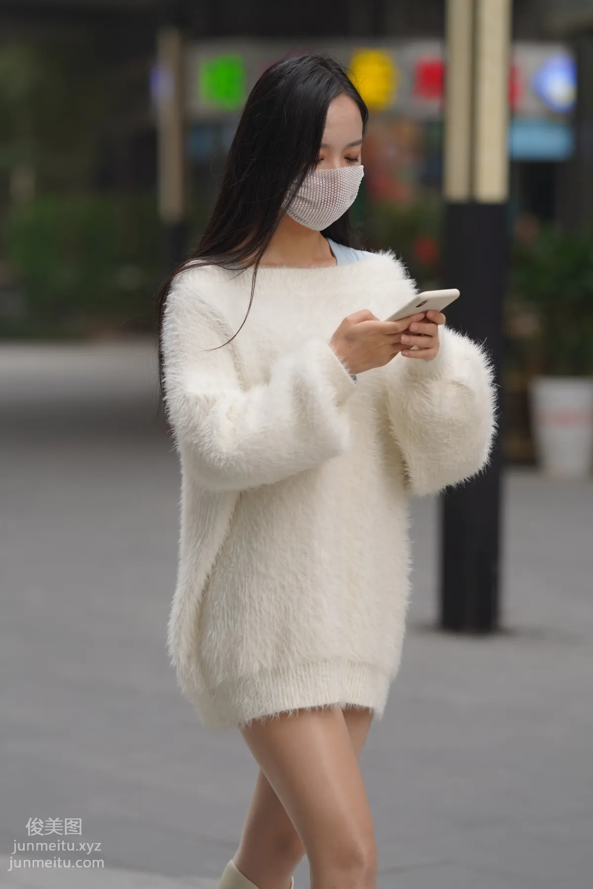 Mojing Street NO.170, Kane Street Photography, Denim Skirt Girl [302P] photo 9