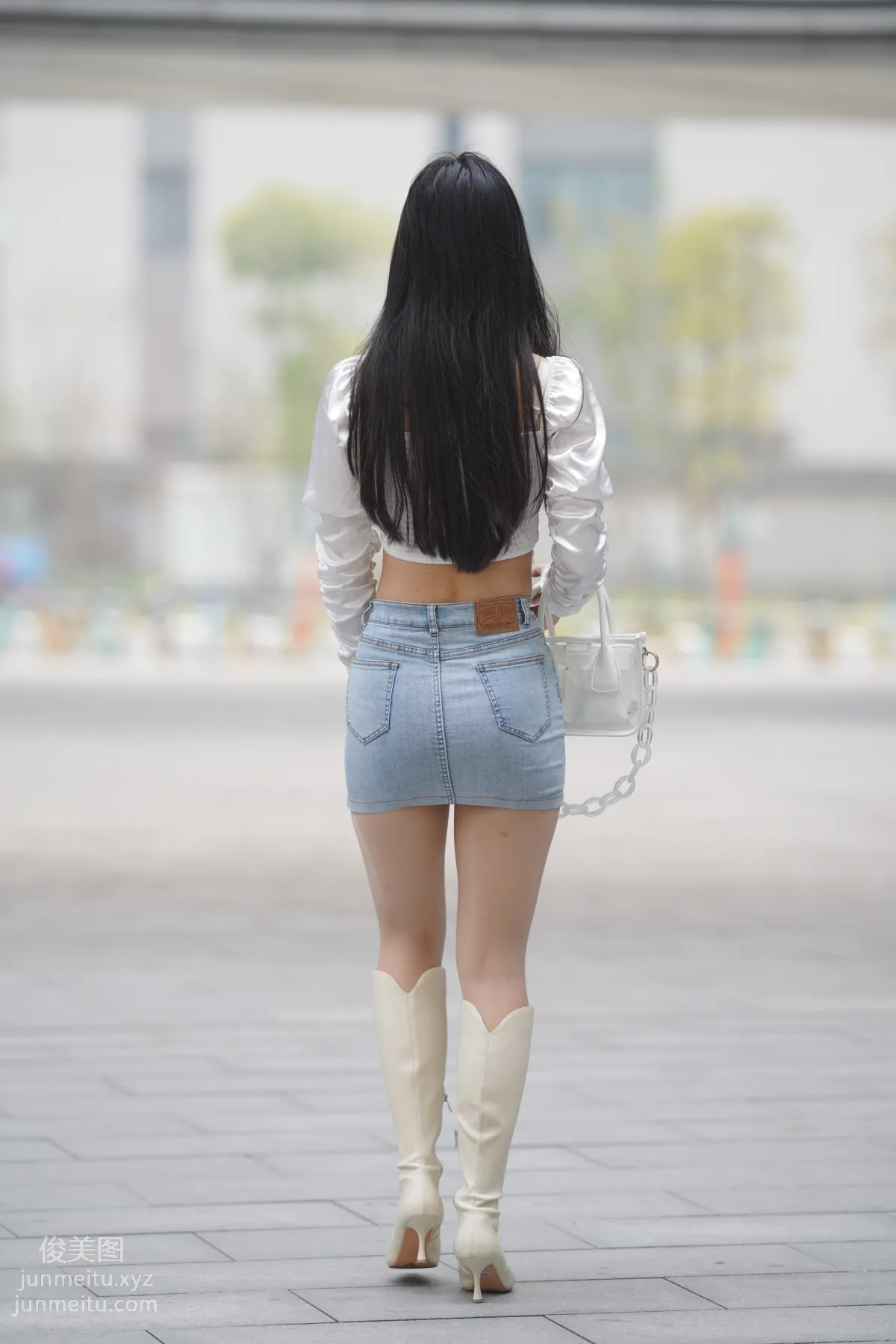 Mojing Street NO.170, Kane Street Photography, Denim Skirt Girl [302P] photo 29