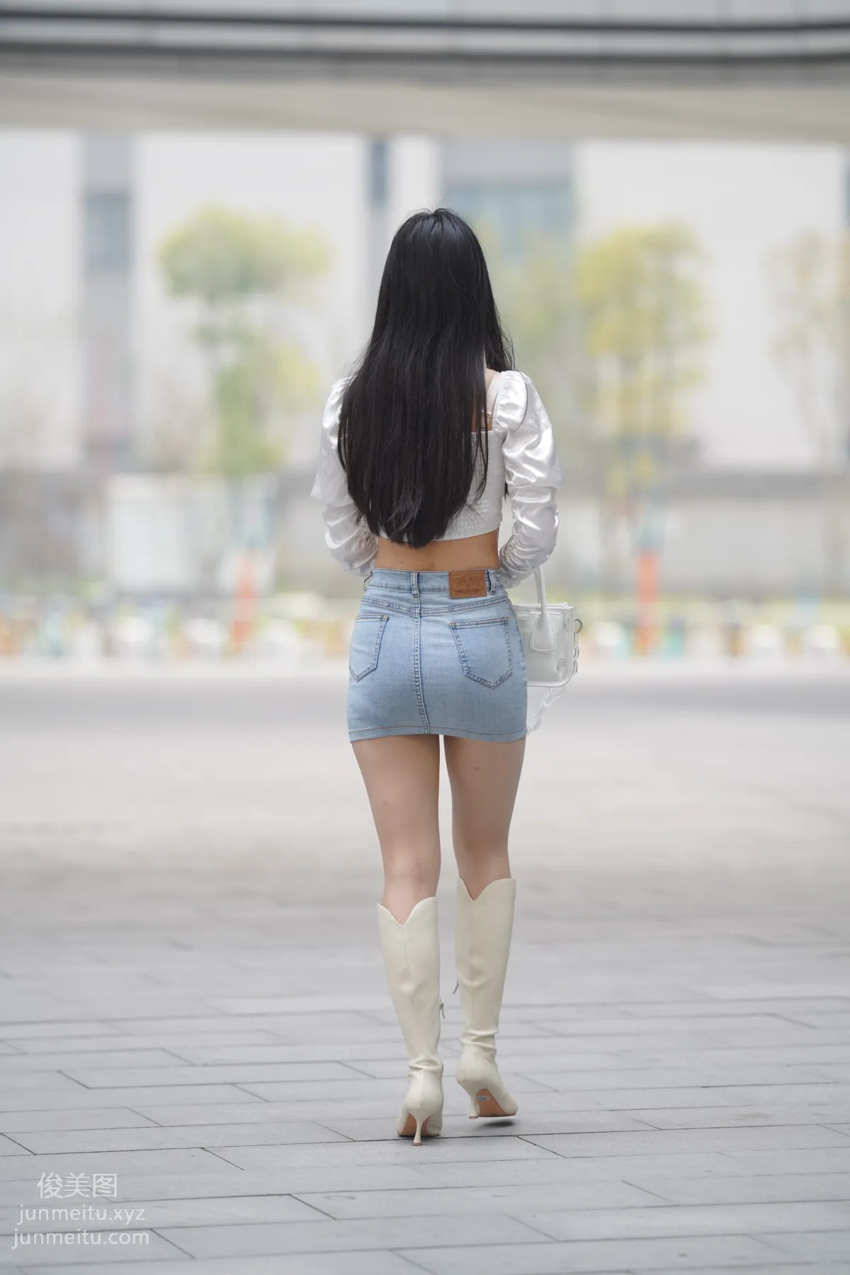 Mojing Street NO.170, Kane Street Photography, Denim Skirt Girl [302P] photo 31