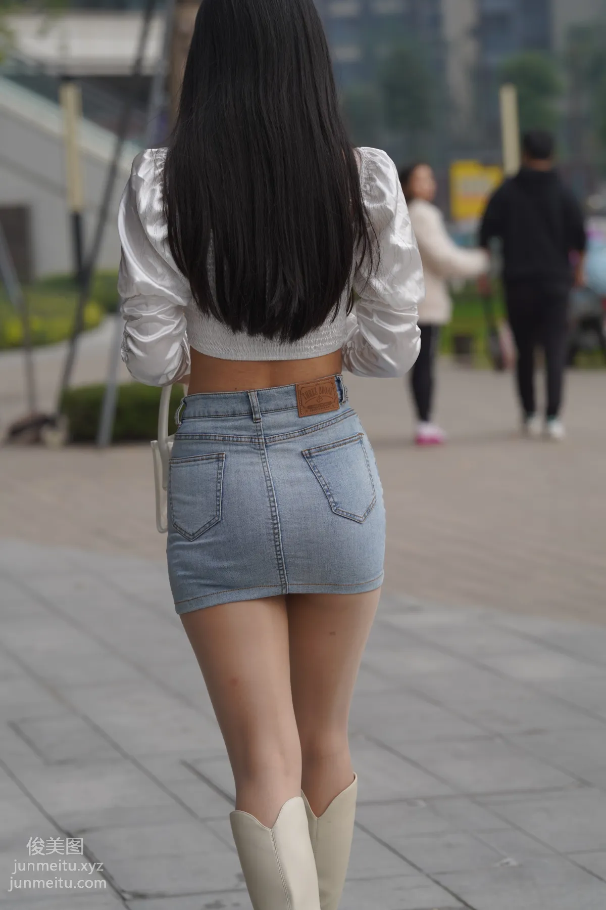 Mojing Street NO.170, Kane Street Photography, Denim Skirt Girl [302P] photo 50