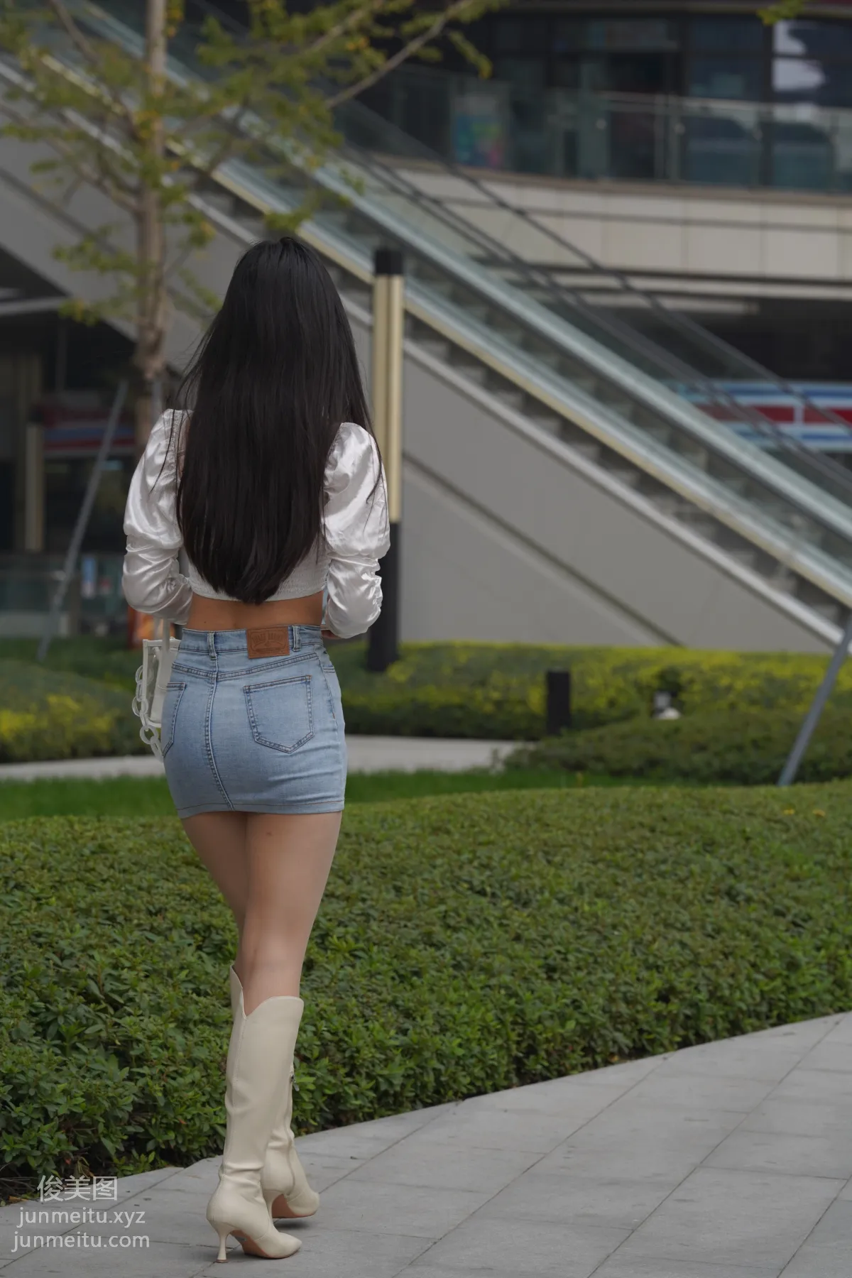 Mojing Street NO.170, Kane Street Photography, Denim Skirt Girl [302P] photo 59