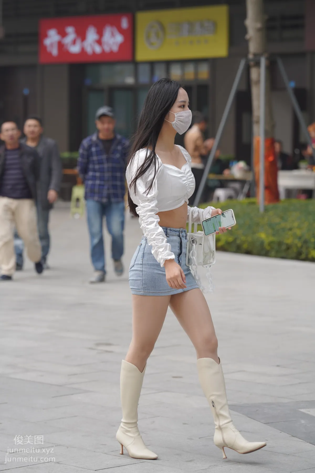 Mojing Street NO.170, Kane Street Photography, Denim Skirt Girl [302P] photo 67