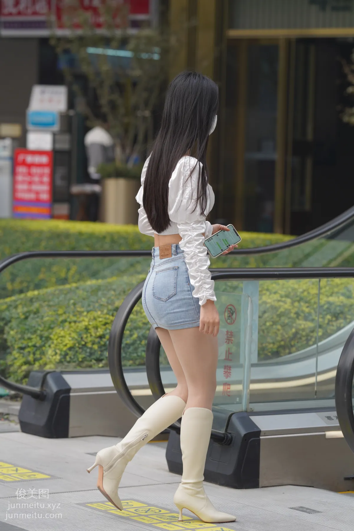 Mojing Street NO.170, Kane Street Photography, Denim Skirt Girl [302P] photo 71