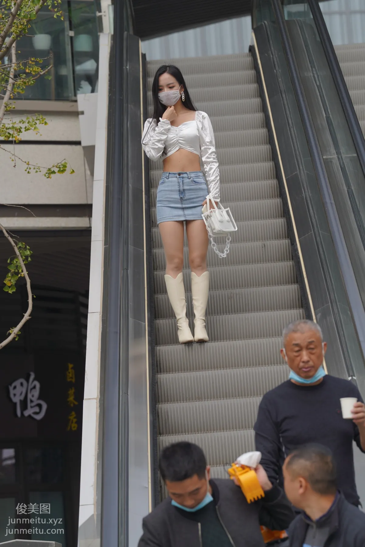 Mojing Street NO.170, Kane Street Photography, Denim Skirt Girl [302P] photo 76