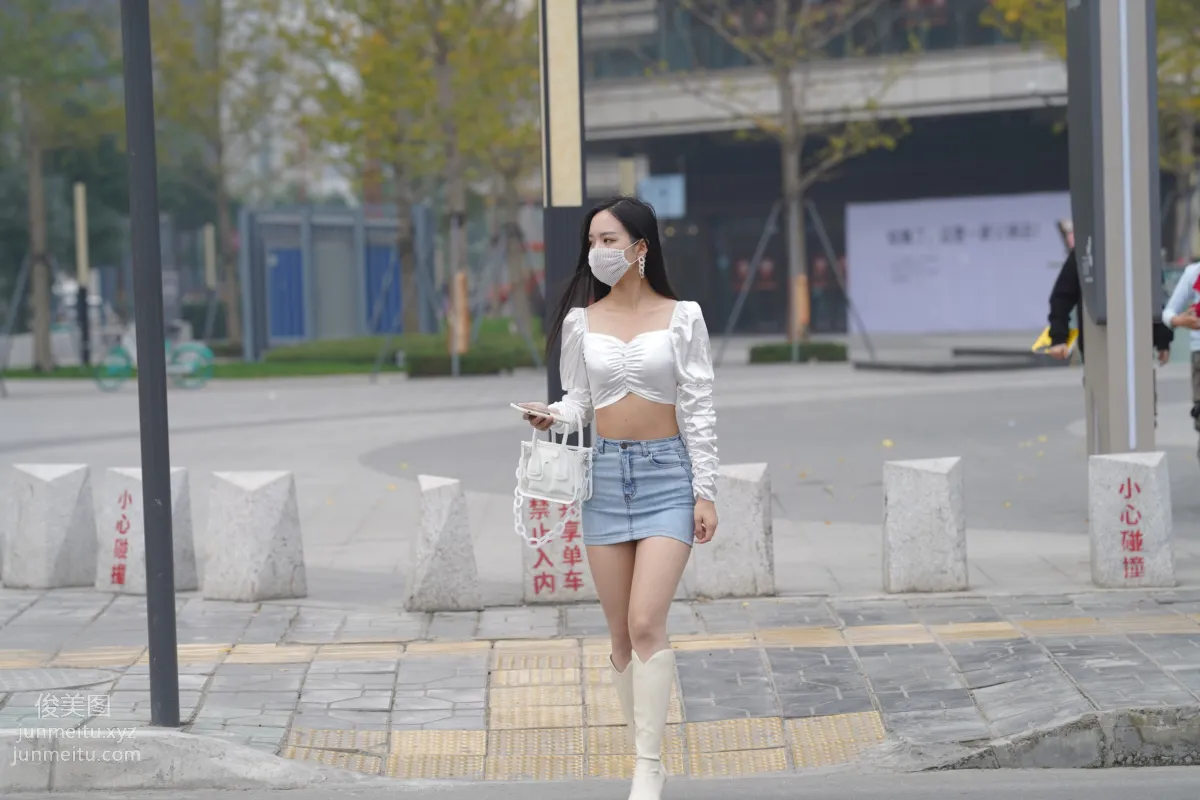 Mojing Street NO.170, Kane Street Photography, Denim Skirt Girl [302P] photo 107