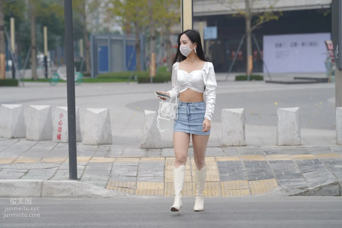 Mojing Street NO.170, Kane Street Photography, Denim Skirt Girl [302P] photo 108