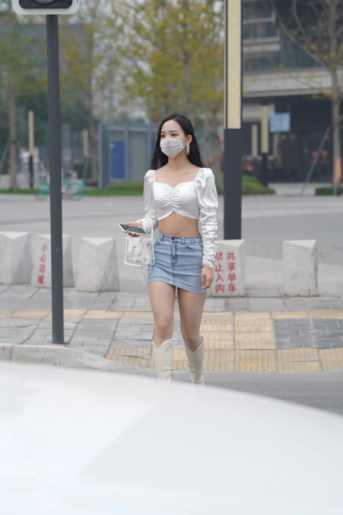 Mojing Street NO.170, Kane Street Photography, Denim Skirt Girl [302P] photo 109