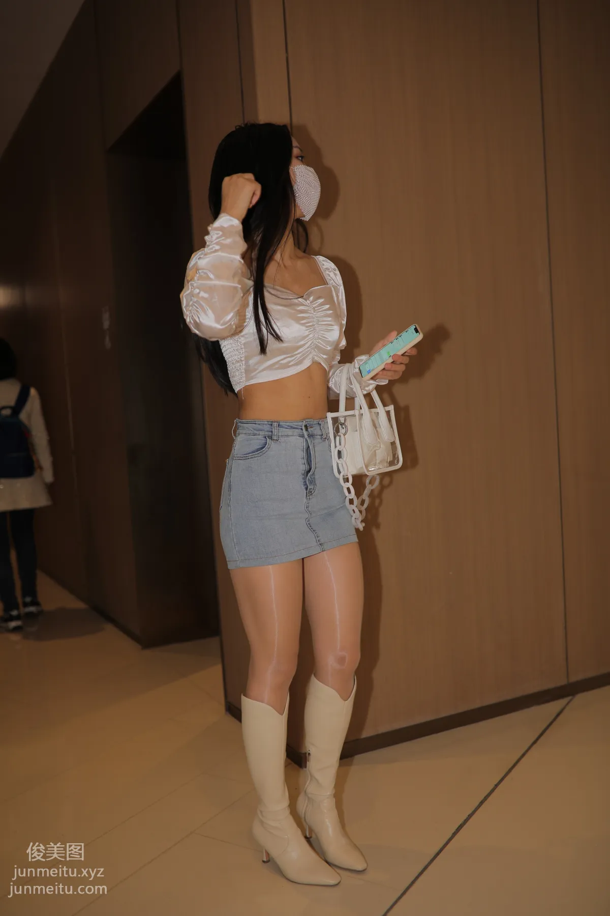 Mojing Street NO.170, Kane Street Photography, Denim Skirt Girl [302P] photo 111