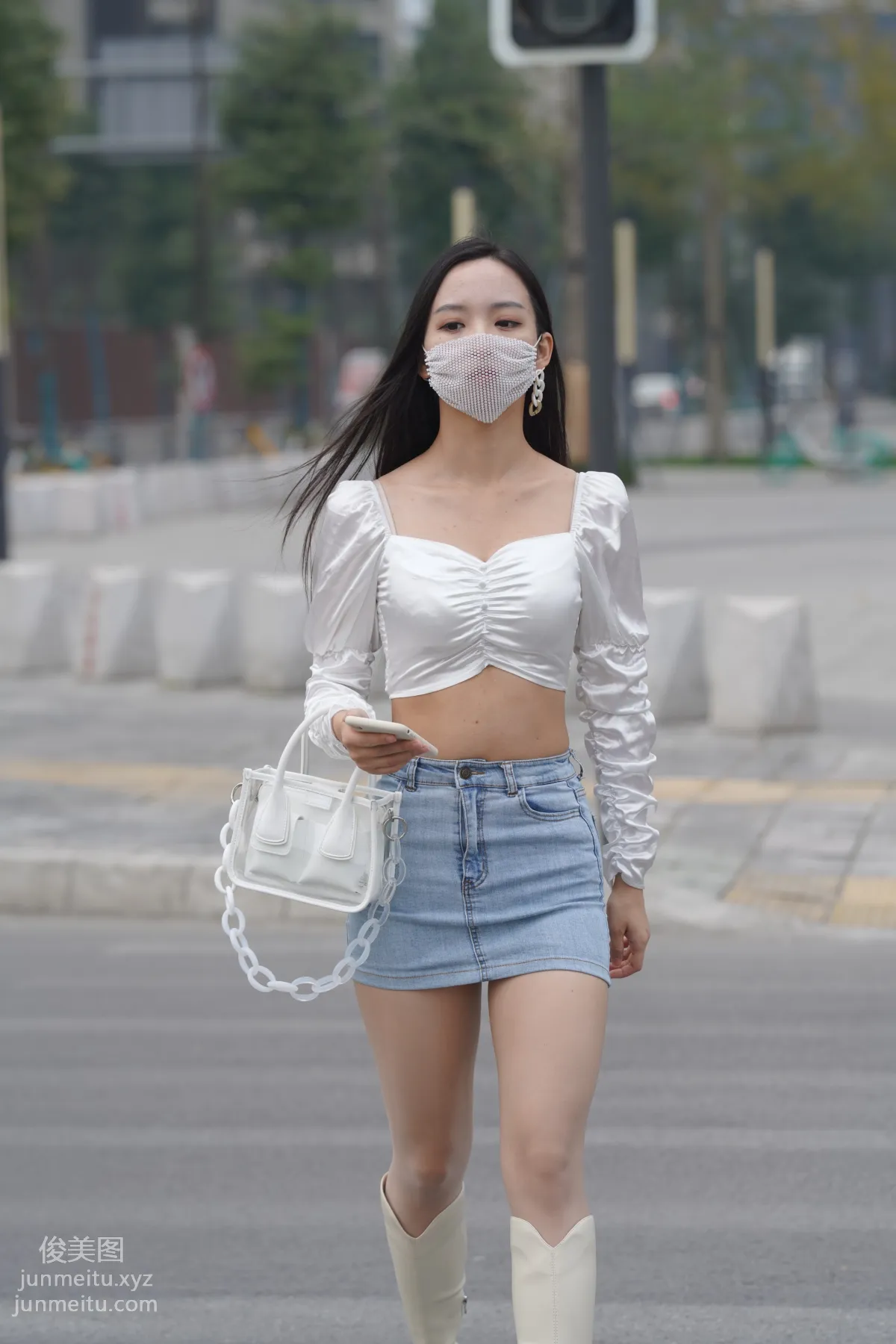 Mojing Street NO.170, Kane Street Photography, Denim Skirt Girl [302P] photo 115