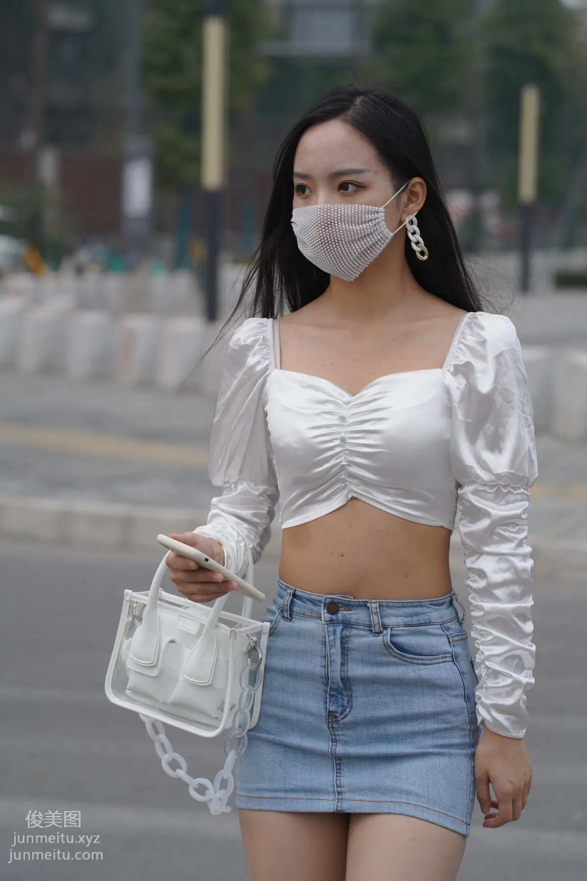 Mojing Street NO.170, Kane Street Photography, Denim Skirt Girl [302P] photo 116