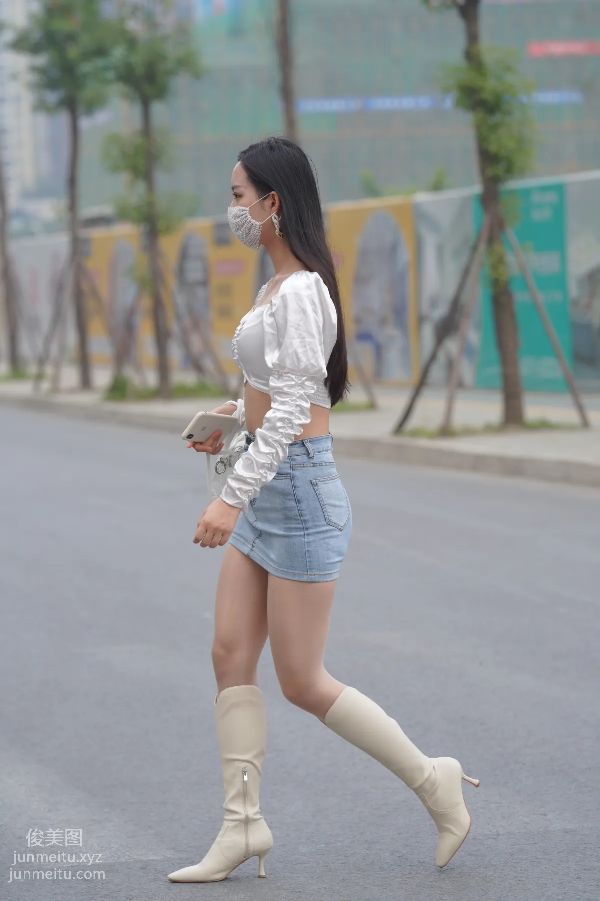 Mojing Street NO.170, Kane Street Photography, Denim Skirt Girl [302P] photo 119