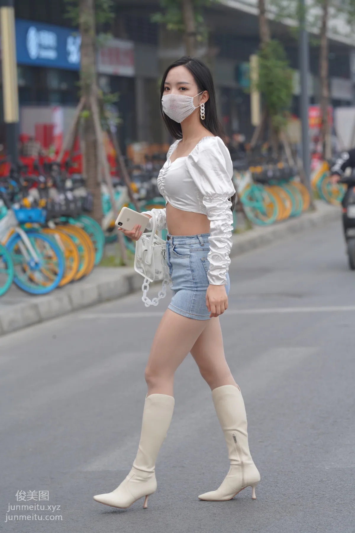 Mojing Street NO.170, Kane Street Photography, Denim Skirt Girl [302P] photo 122