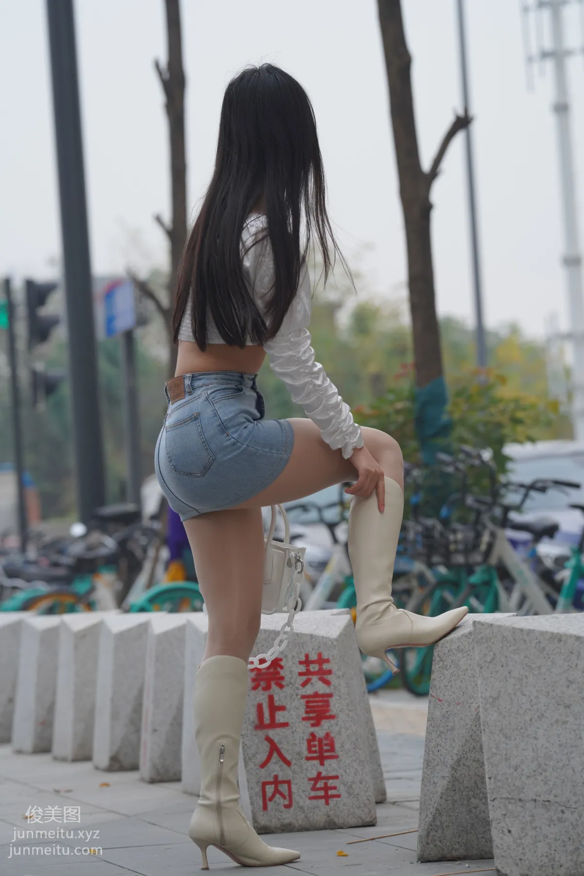 Mojing Street NO.170, Kane Street Photography, Denim Skirt Girl [302P] photo 134
