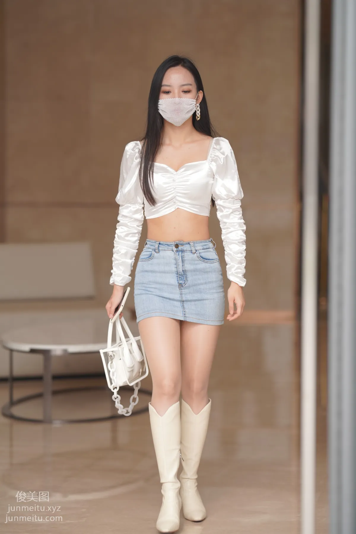 Mojing Street NO.170, Kane Street Photography, Denim Skirt Girl [302P] photo 155