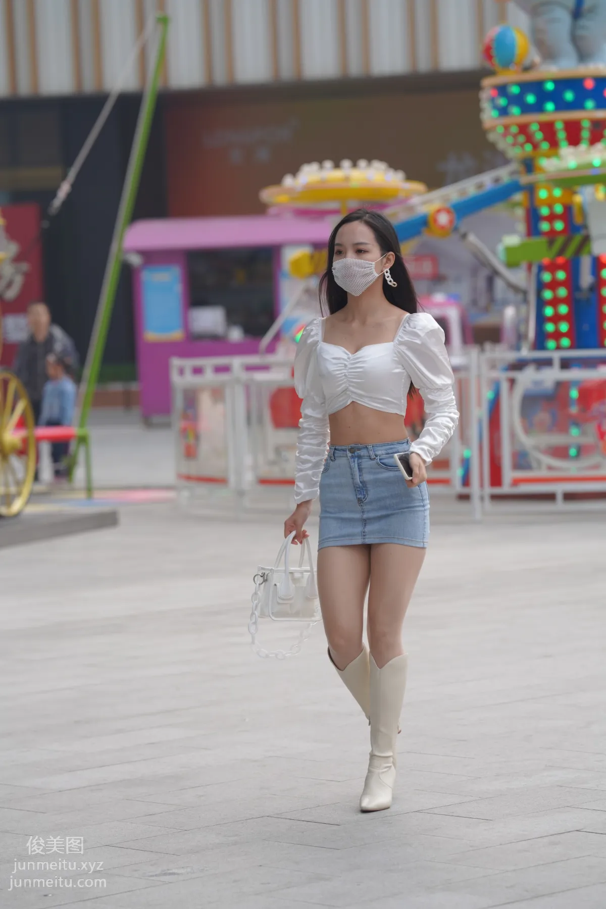 Mojing Street NO.170, Kane Street Photography, Denim Skirt Girl [302P] photo 159