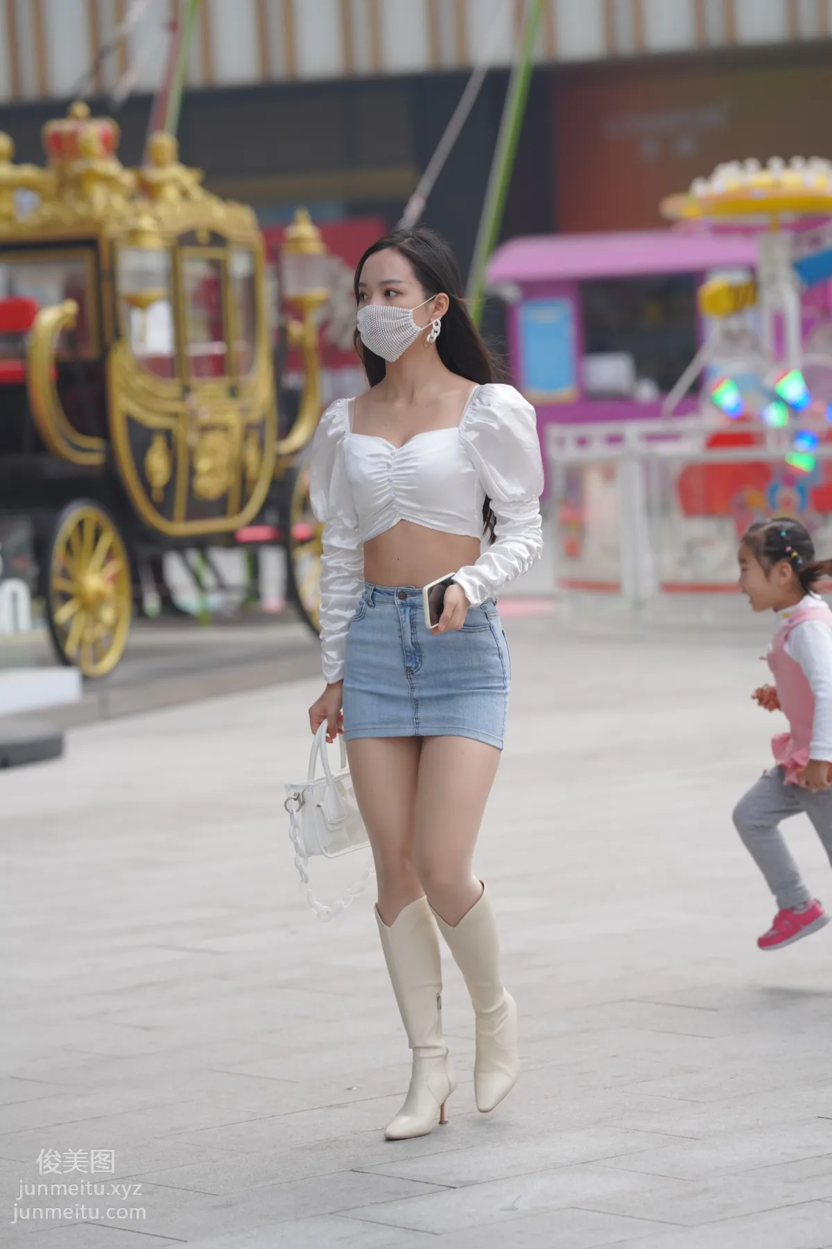 Mojing Street NO.170, Kane Street Photography, Denim Skirt Girl [302P] photo 161