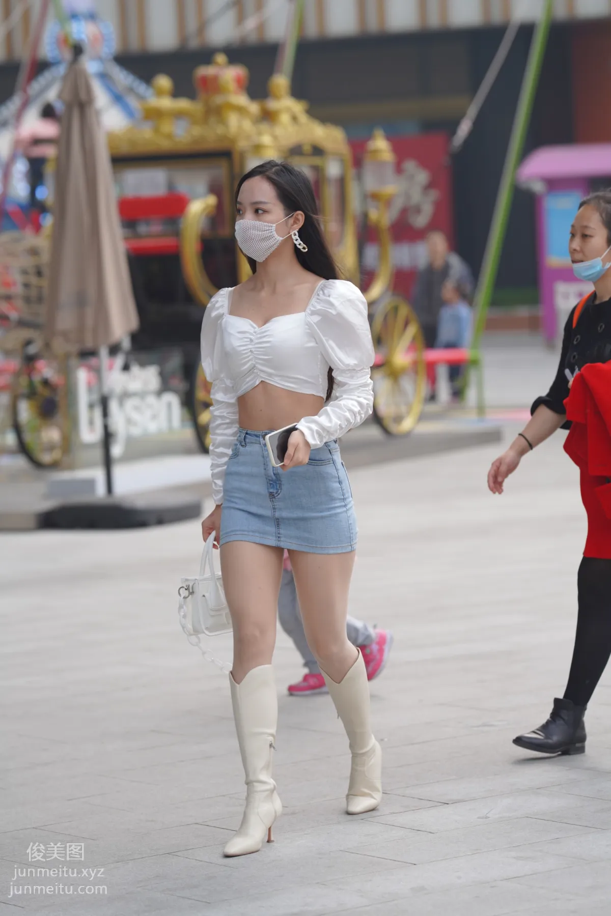 Mojing Street NO.170, Kane Street Photography, Denim Skirt Girl [302P] photo 162