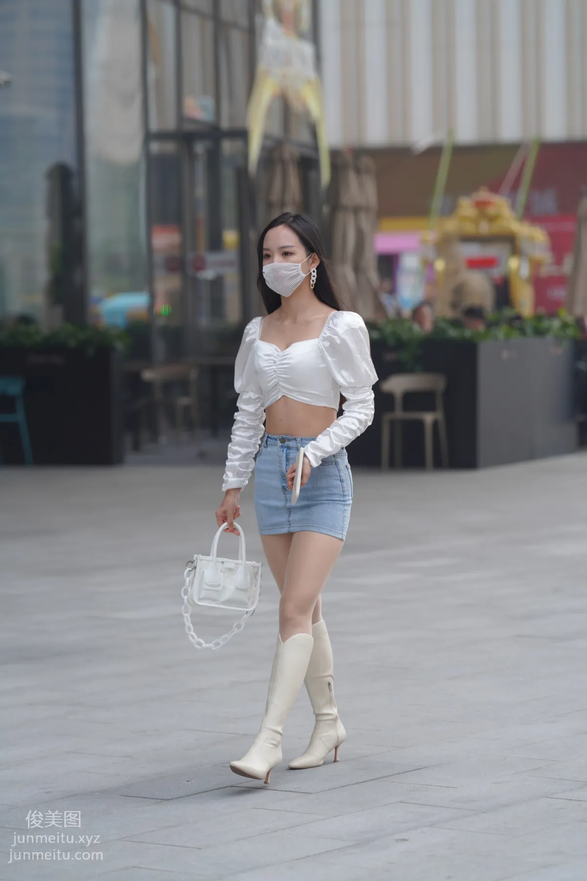 Mojing Street NO.170, Kane Street Photography, Denim Skirt Girl [302P] photo 164