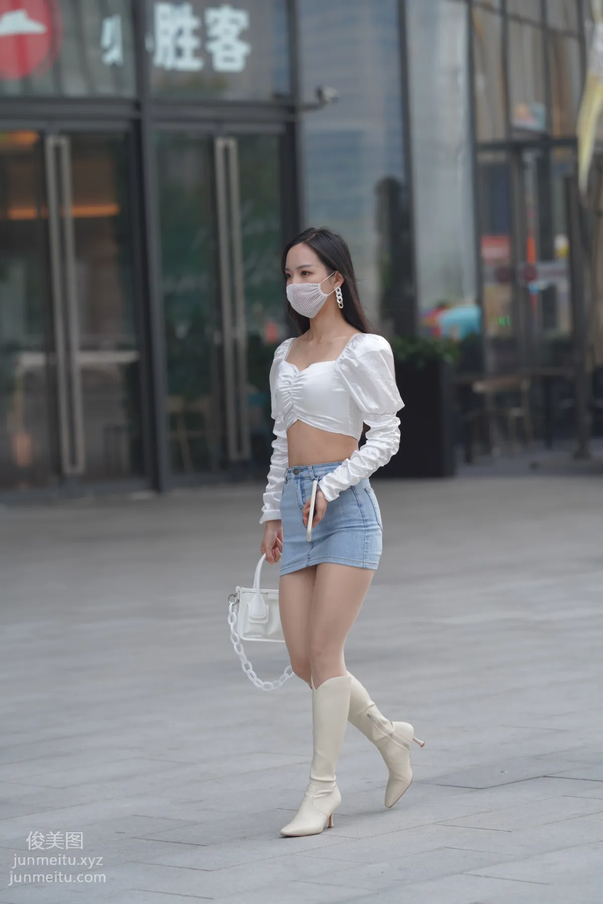 Mojing Street NO.170, Kane Street Photography, Denim Skirt Girl [302P] photo 165