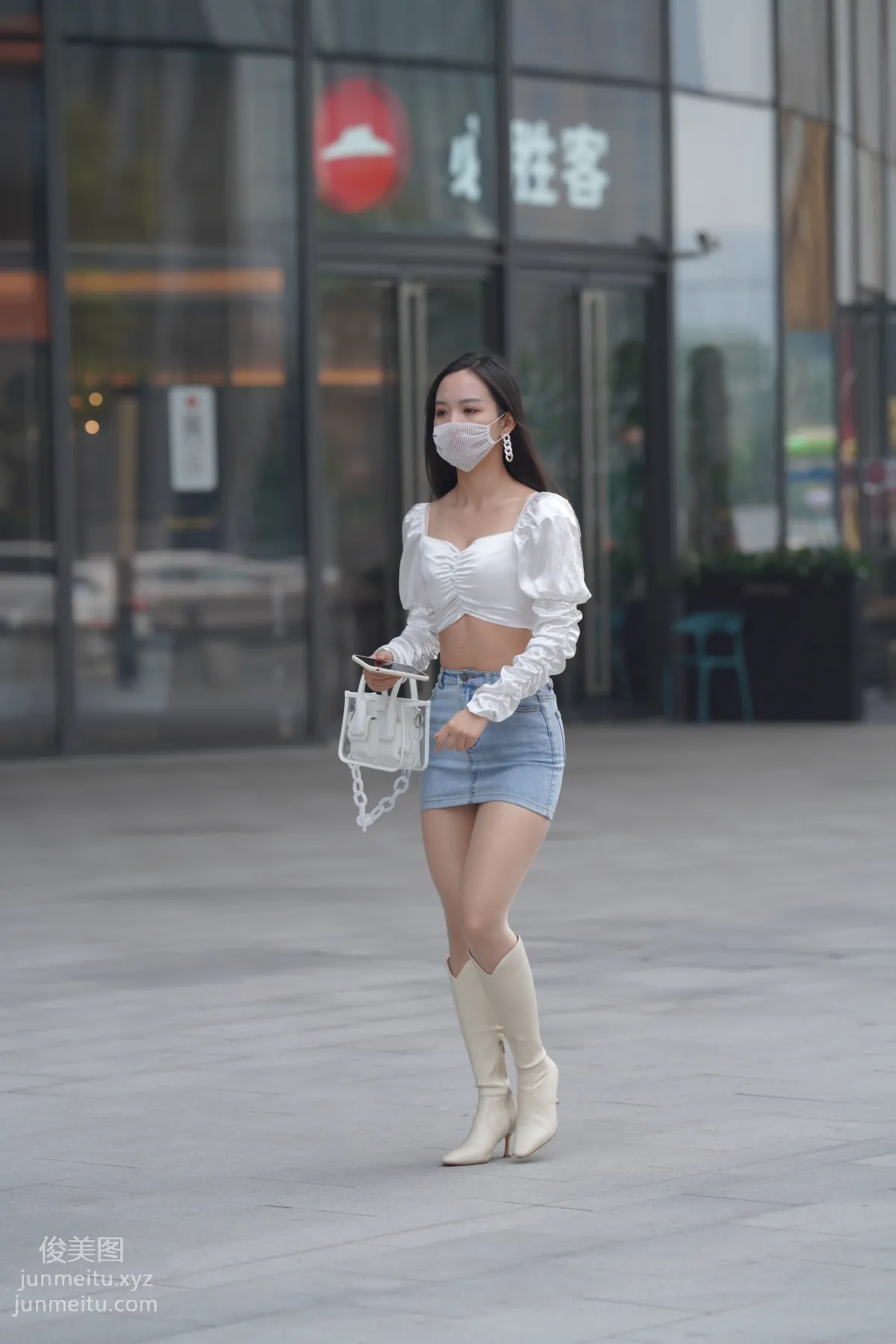 Mojing Street NO.170, Kane Street Photography, Denim Skirt Girl [302P] photo 166