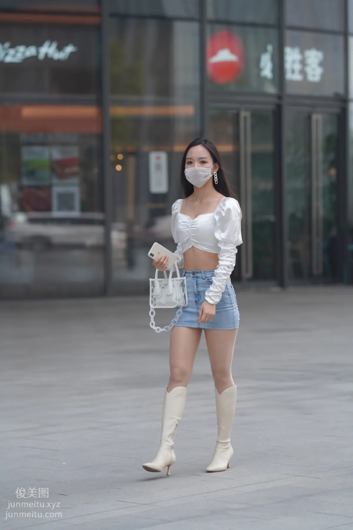 Mojing Street NO.170, Kane Street Photography, Denim Skirt Girl [302P] photo 167