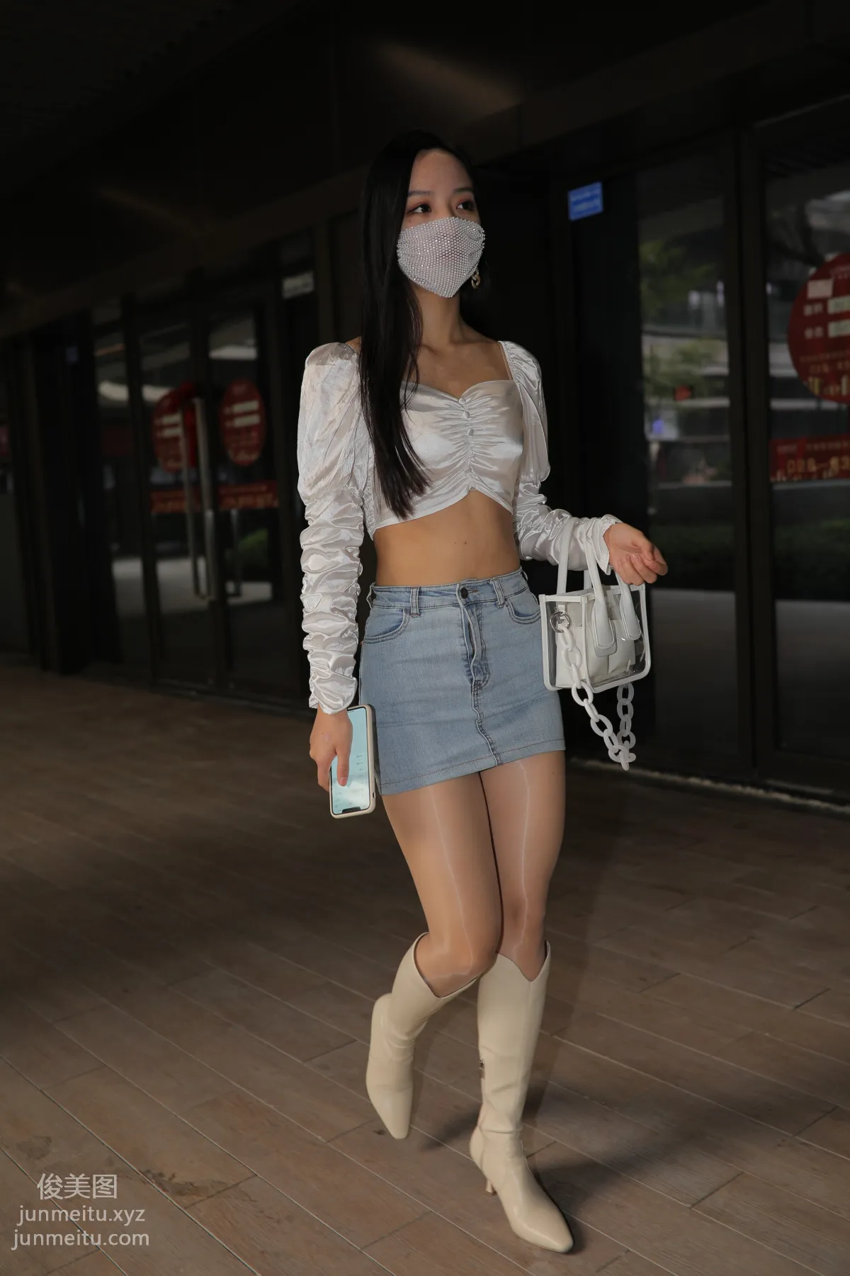 Mojing Street NO.170, Kane Street Photography, Denim Skirt Girl [302P] photo 168