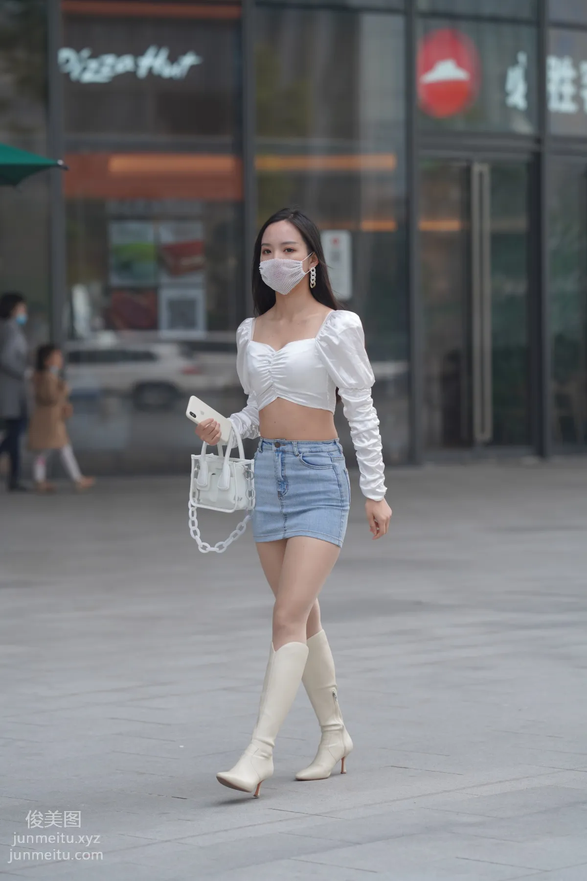 Mojing Street NO.170, Kane Street Photography, Denim Skirt Girl [302P] photo 169