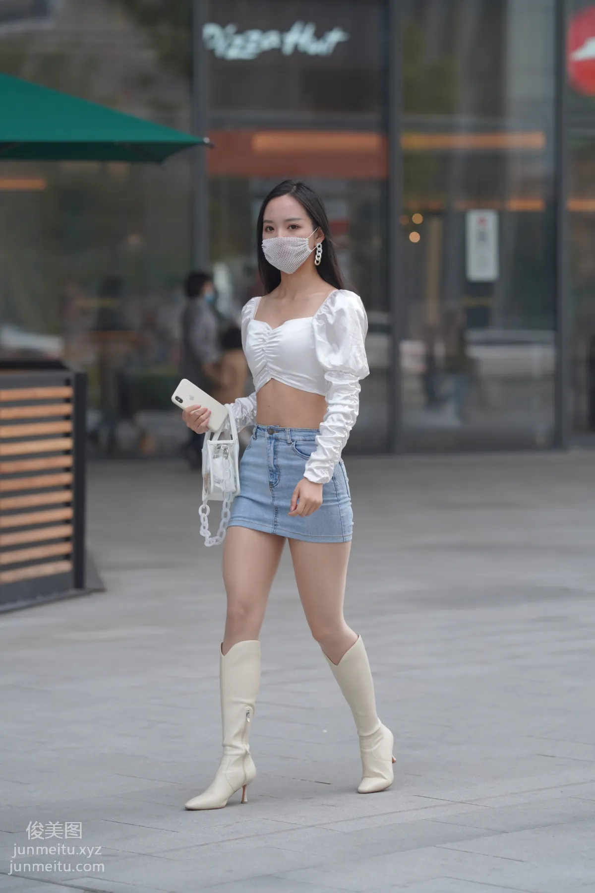 Mojing Street NO.170, Kane Street Photography, Denim Skirt Girl [302P] photo 170