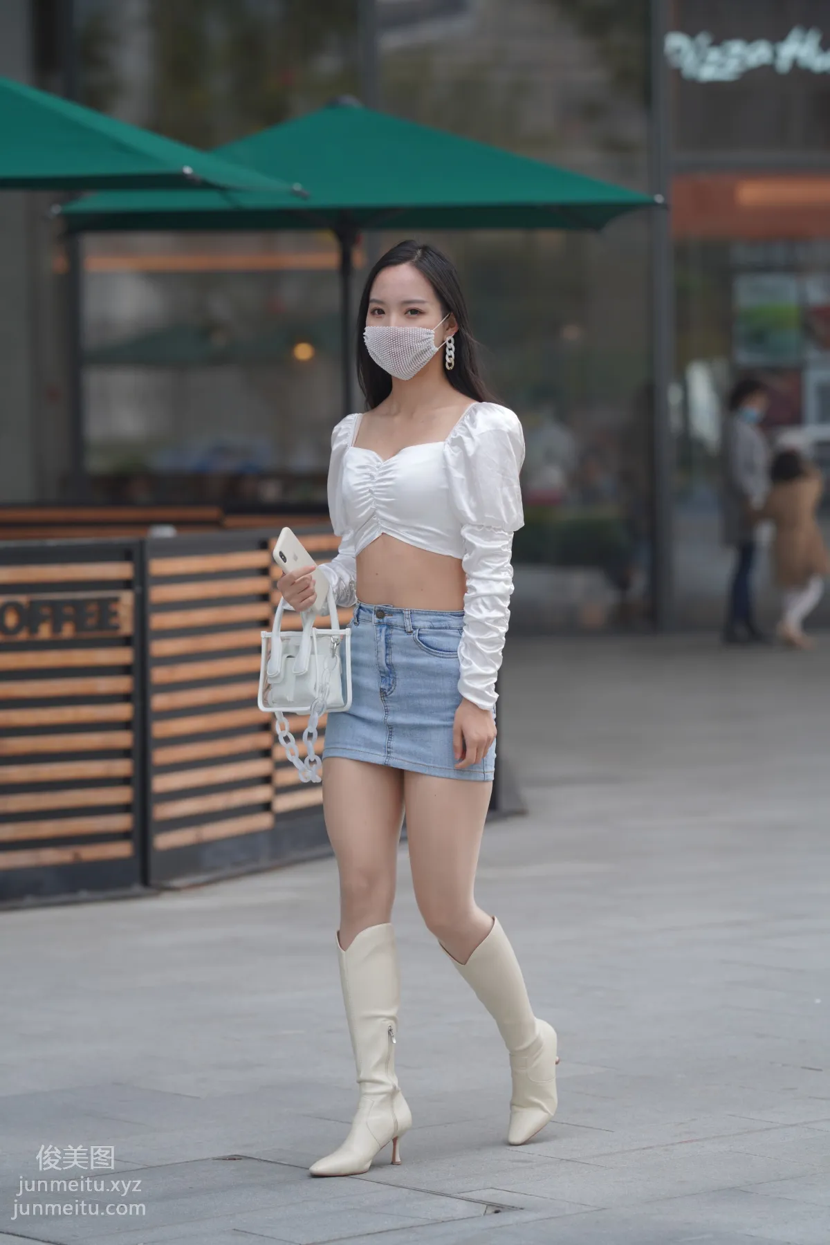 Mojing Street NO.170, Kane Street Photography, Denim Skirt Girl [302P] photo 172