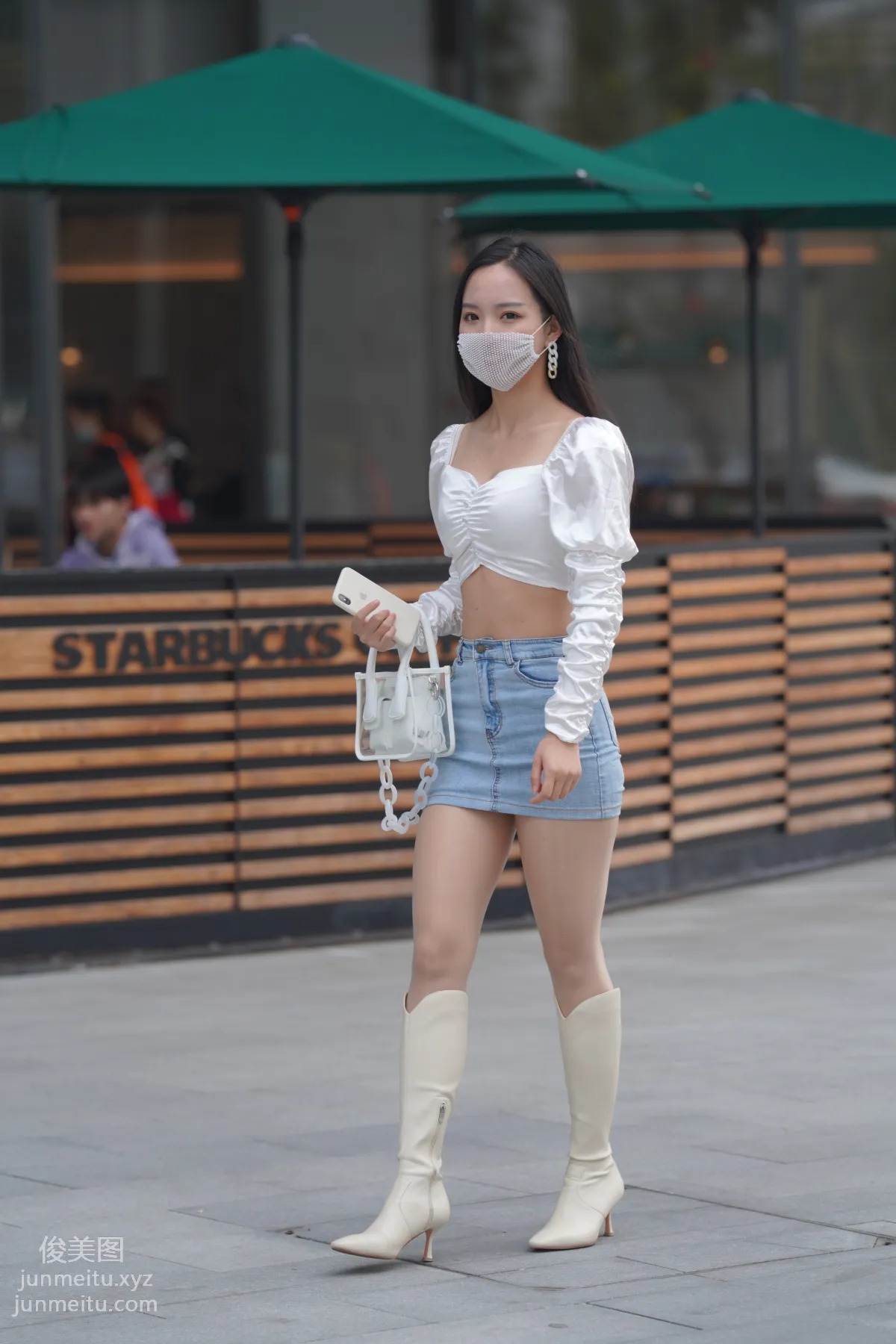Mojing Street NO.170, Kane Street Photography, Denim Skirt Girl [302P] photo 173