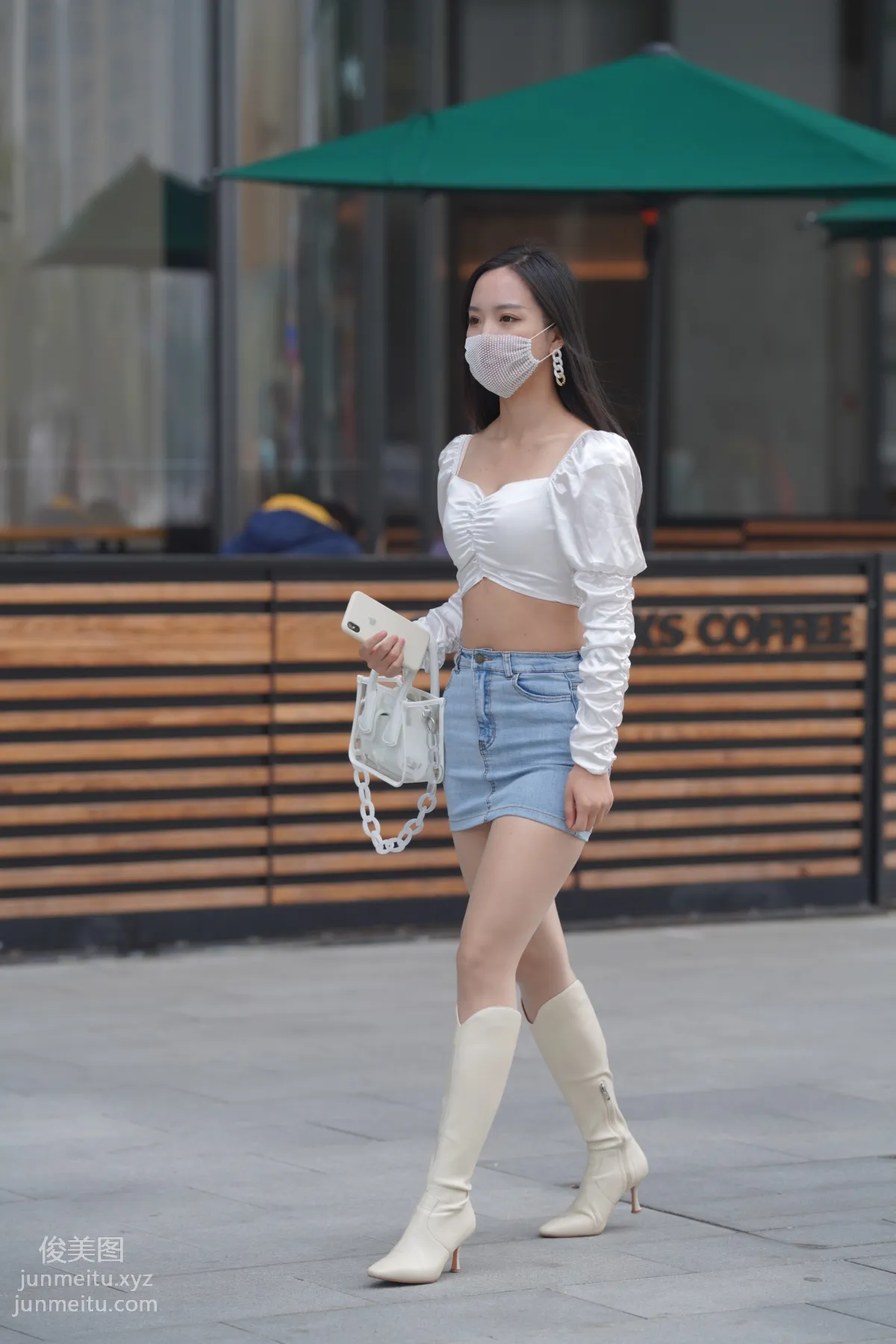 Mojing Street NO.170, Kane Street Photography, Denim Skirt Girl [302P] photo 174
